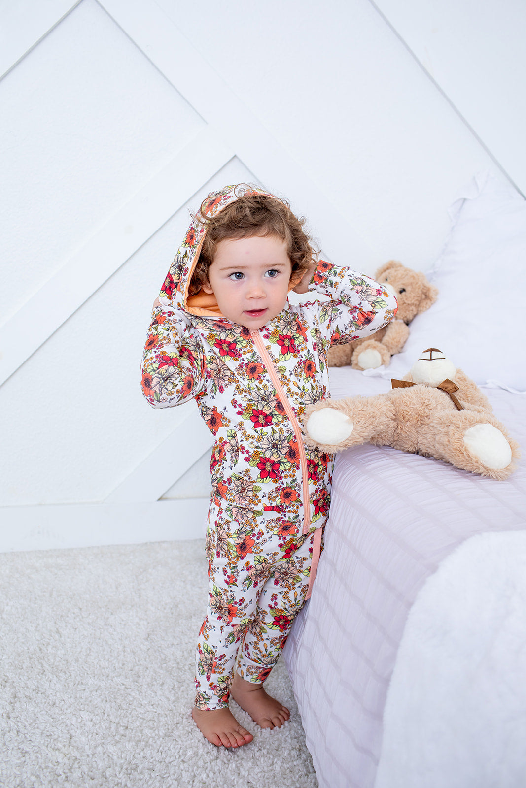 Honeyblossom Zipper Hoodie