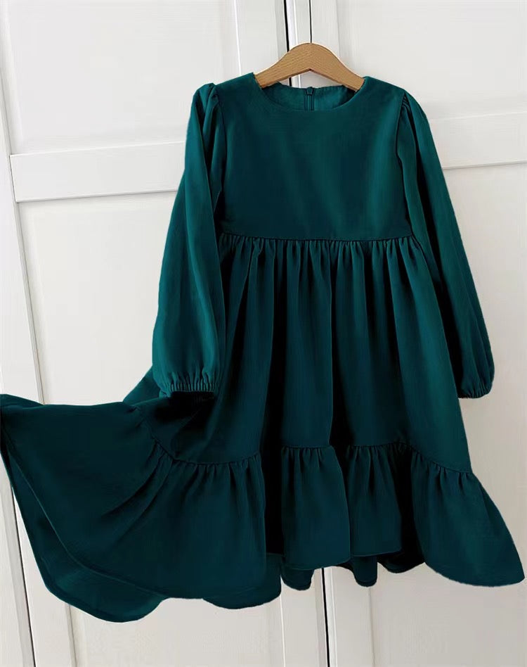 Green Party Dress