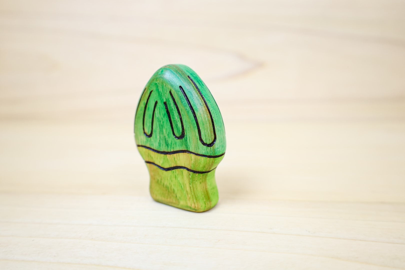 Preorder - Wooden Parrot Mushroom Toy
