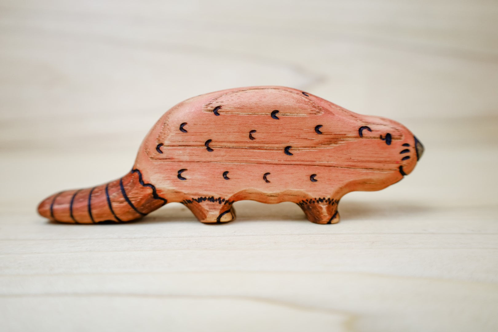 Wooden Beaver Toy