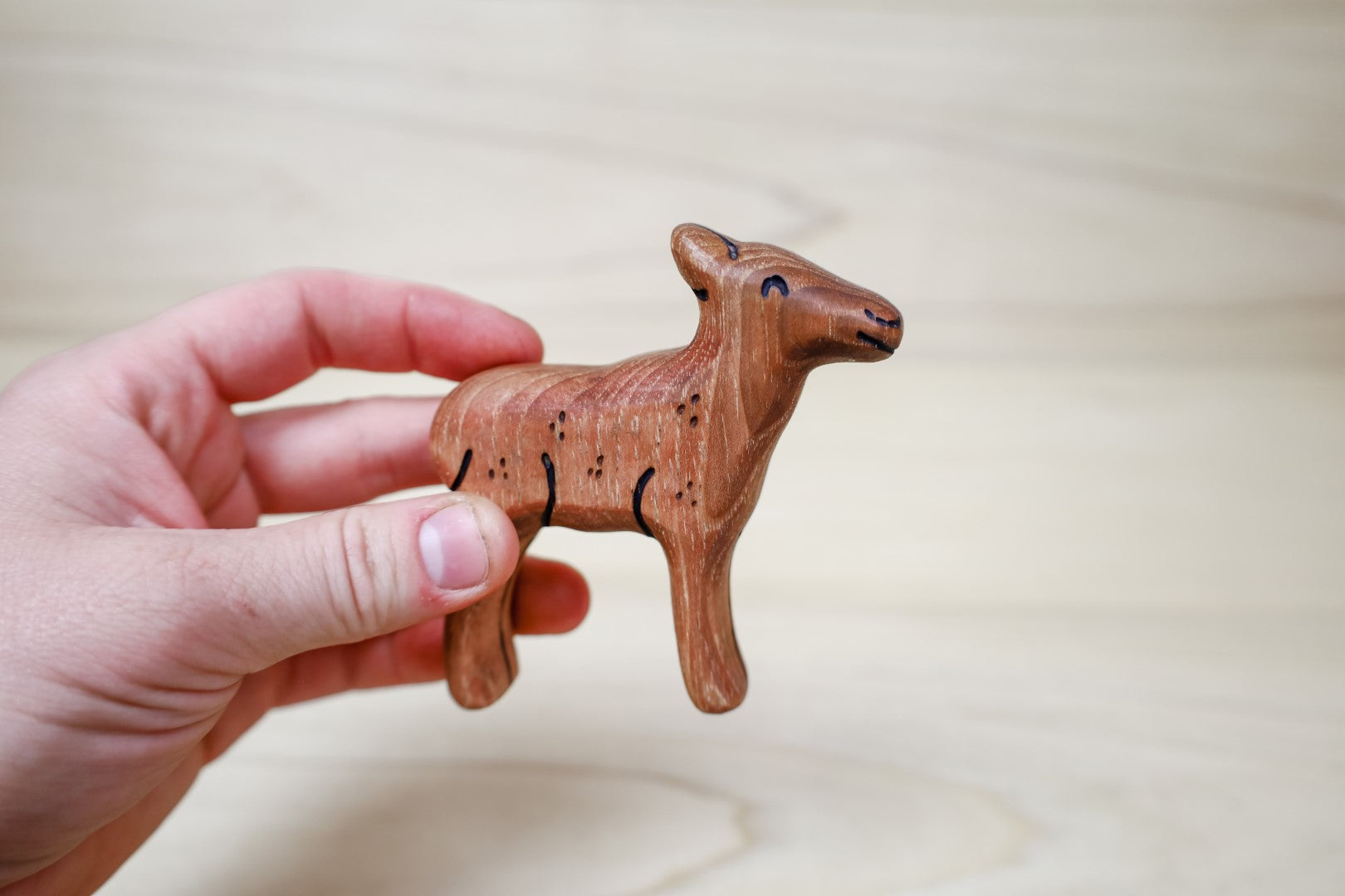 Wooden Moose Family- Daddy, Mama, Or Baby Moose