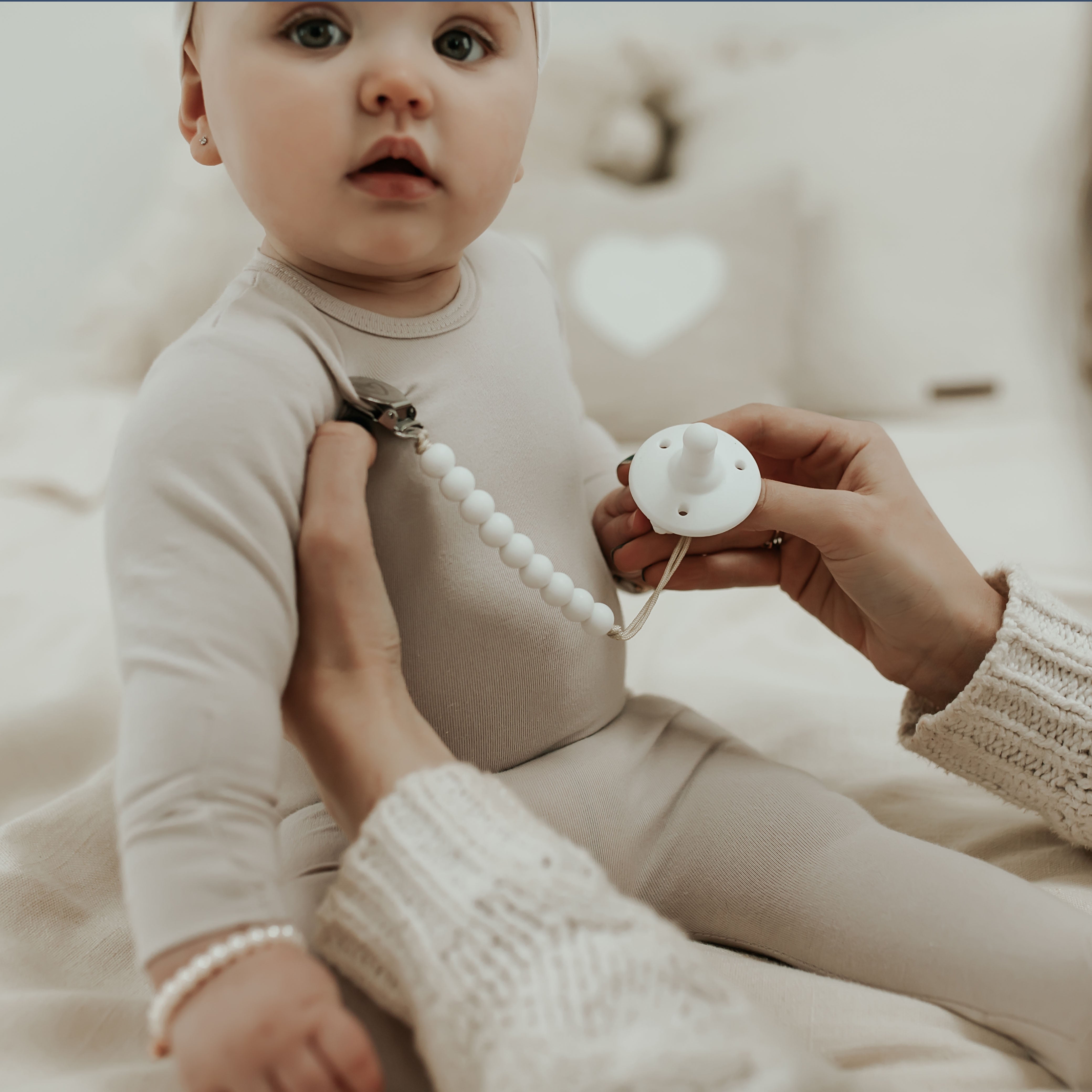 Lulababe Pacifier Clip By Bleu La La