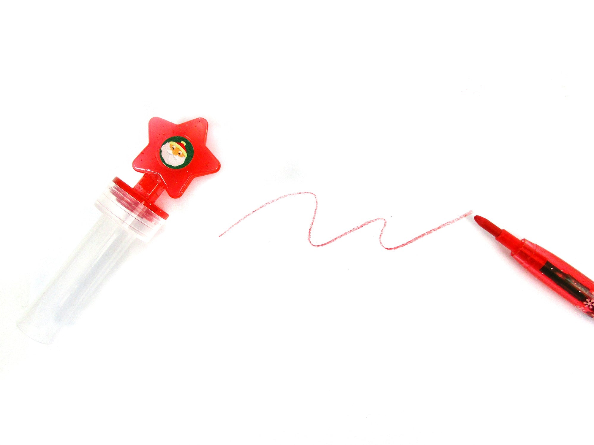 Christmas Stackable Crayon With Stamper Topper