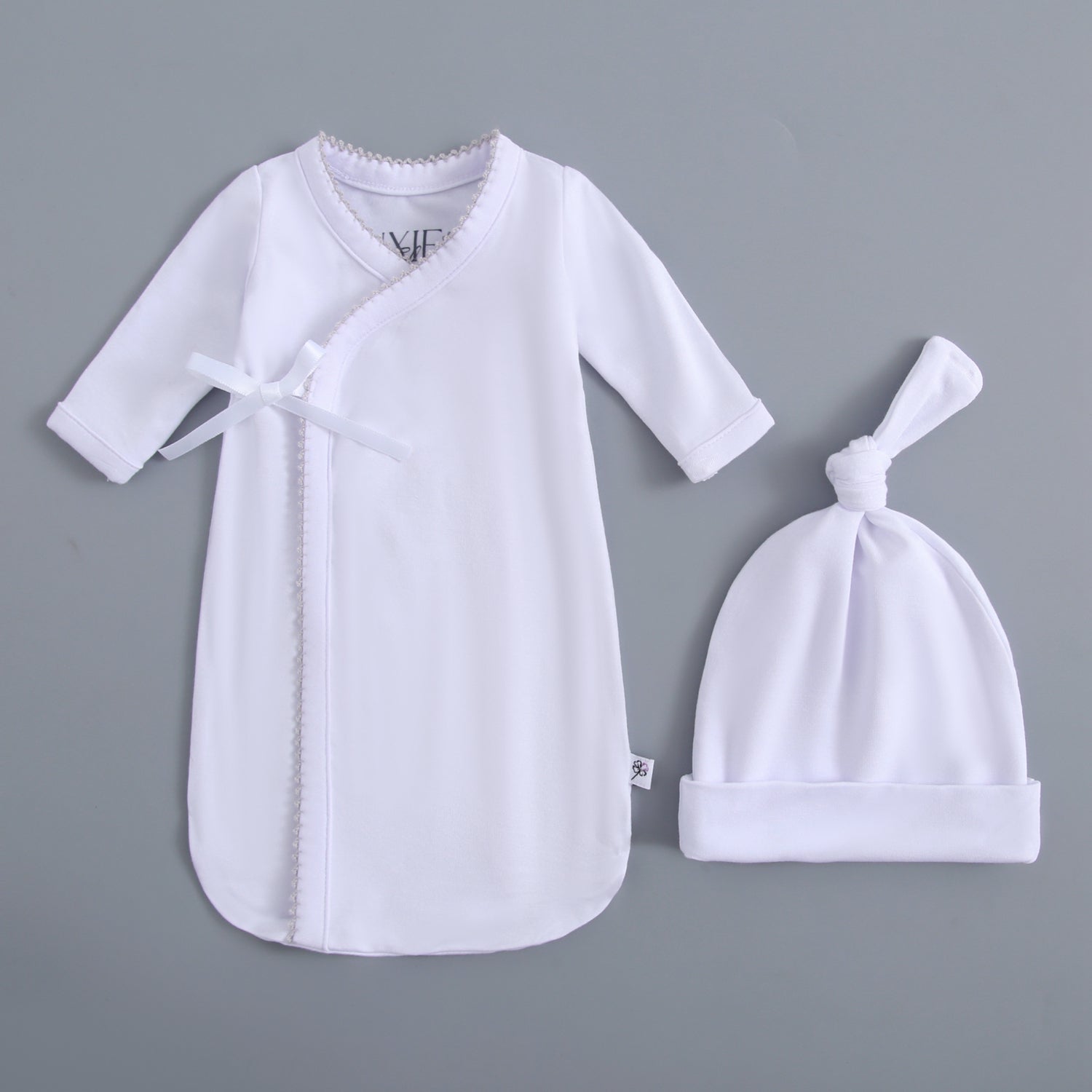 Baptism Gown & Hat Set