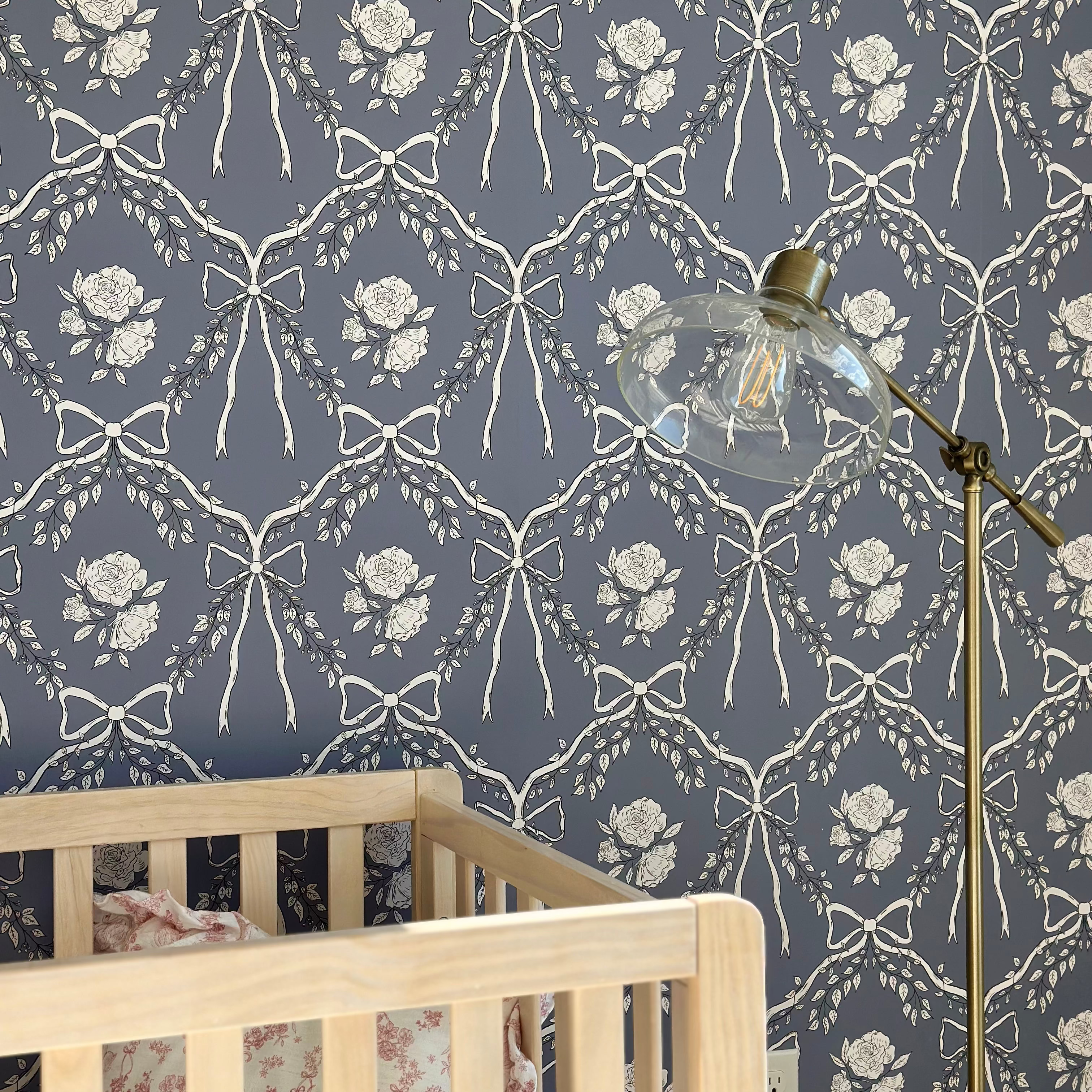 Lysa Wallpaper By Painted Hawk Design