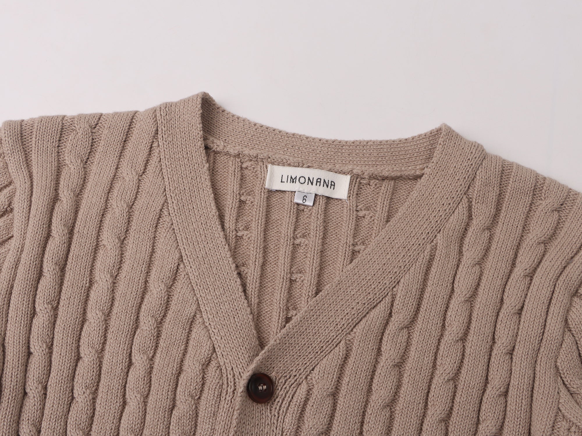 Oatmeal Boys Cardigan