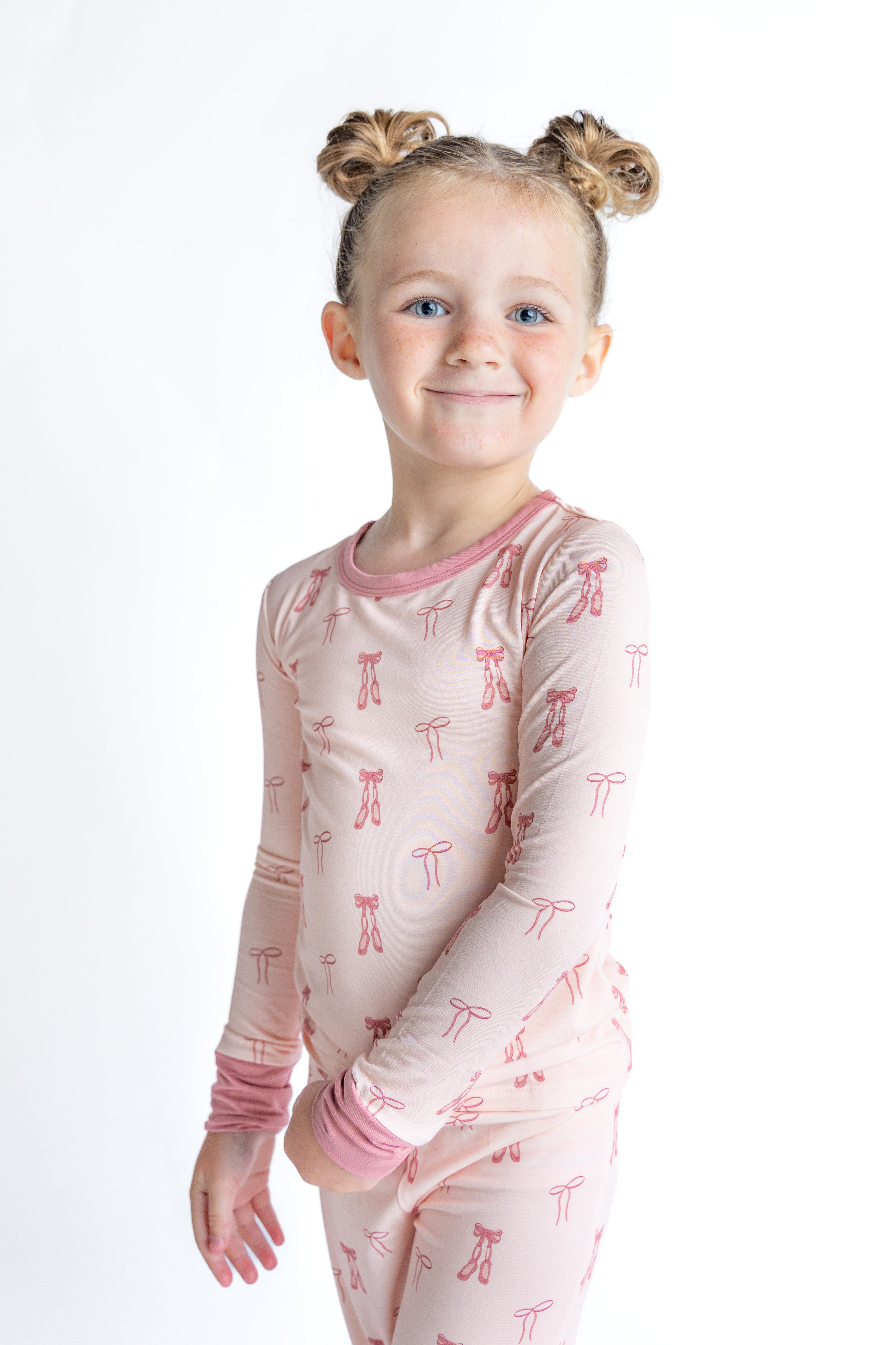 Ballet Blush Bamboo Pajama Set