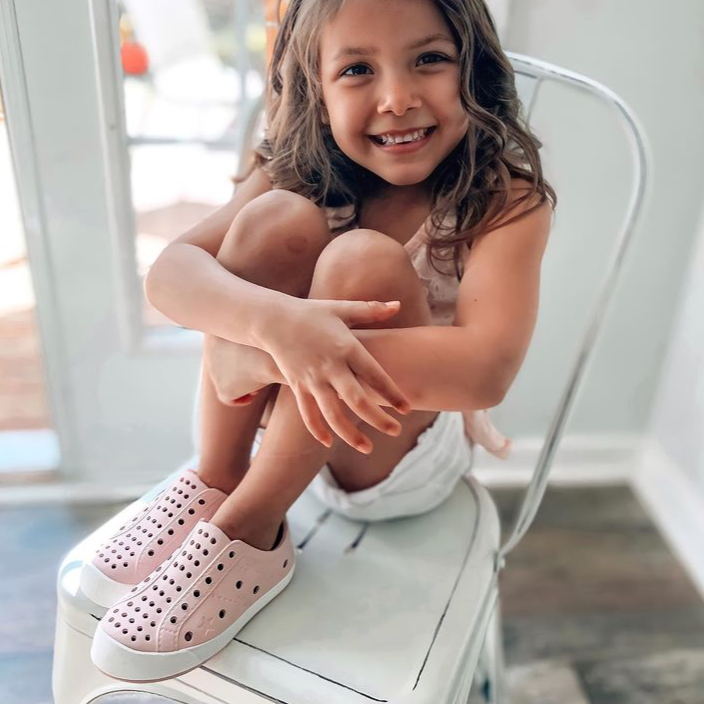 Toddler Perforated Slip On Water Sneakers in Pink - Cascade