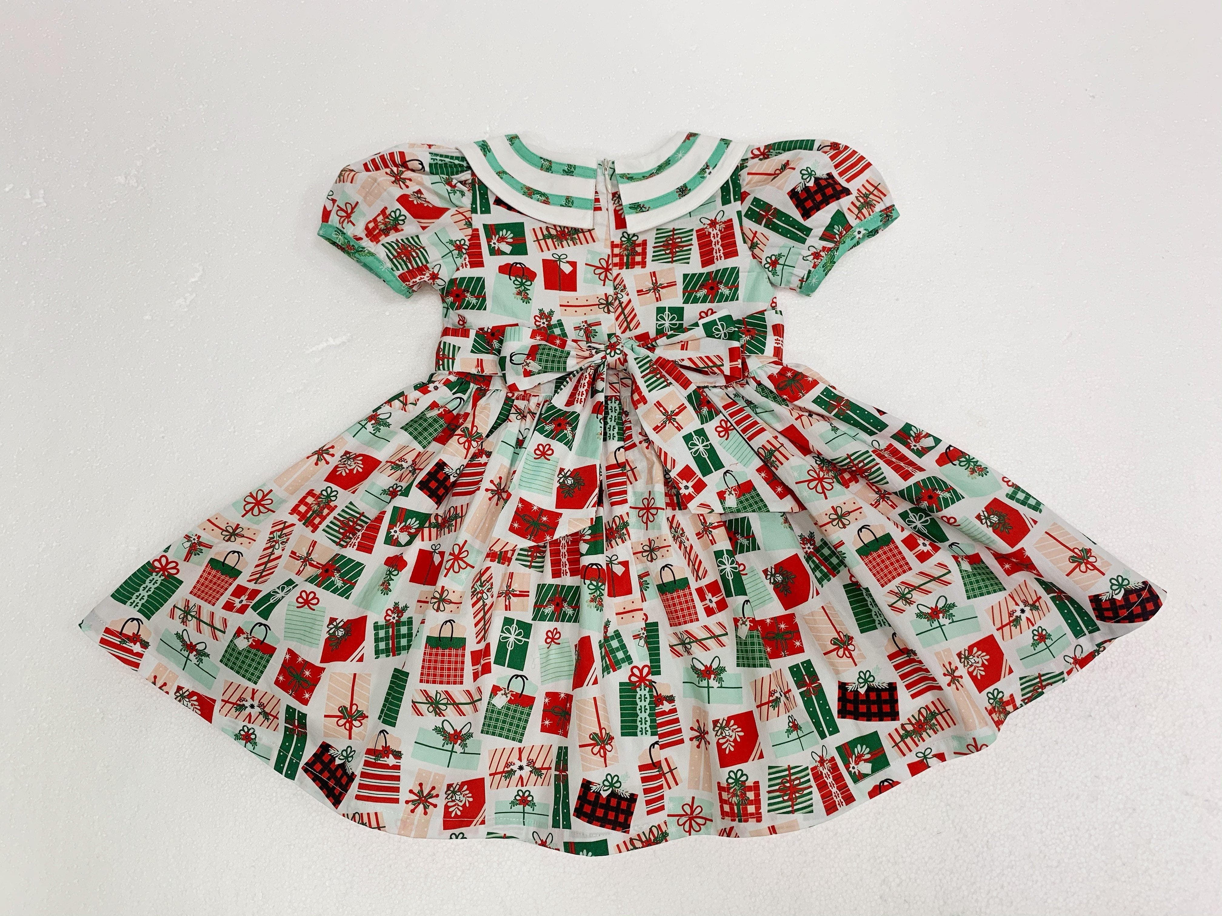 "tis The Season" Christmas Lottie Dress