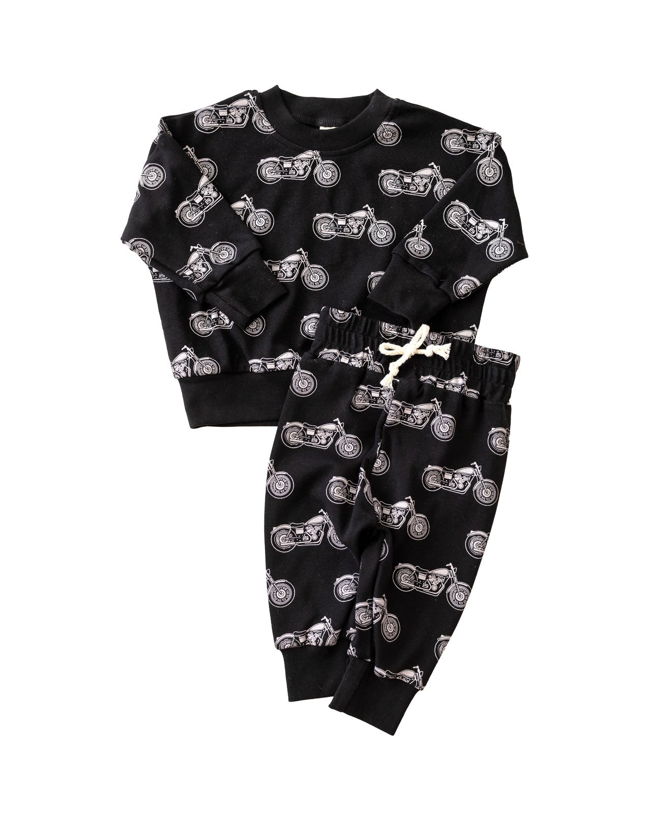 Jogger Set | Born To Ride Black