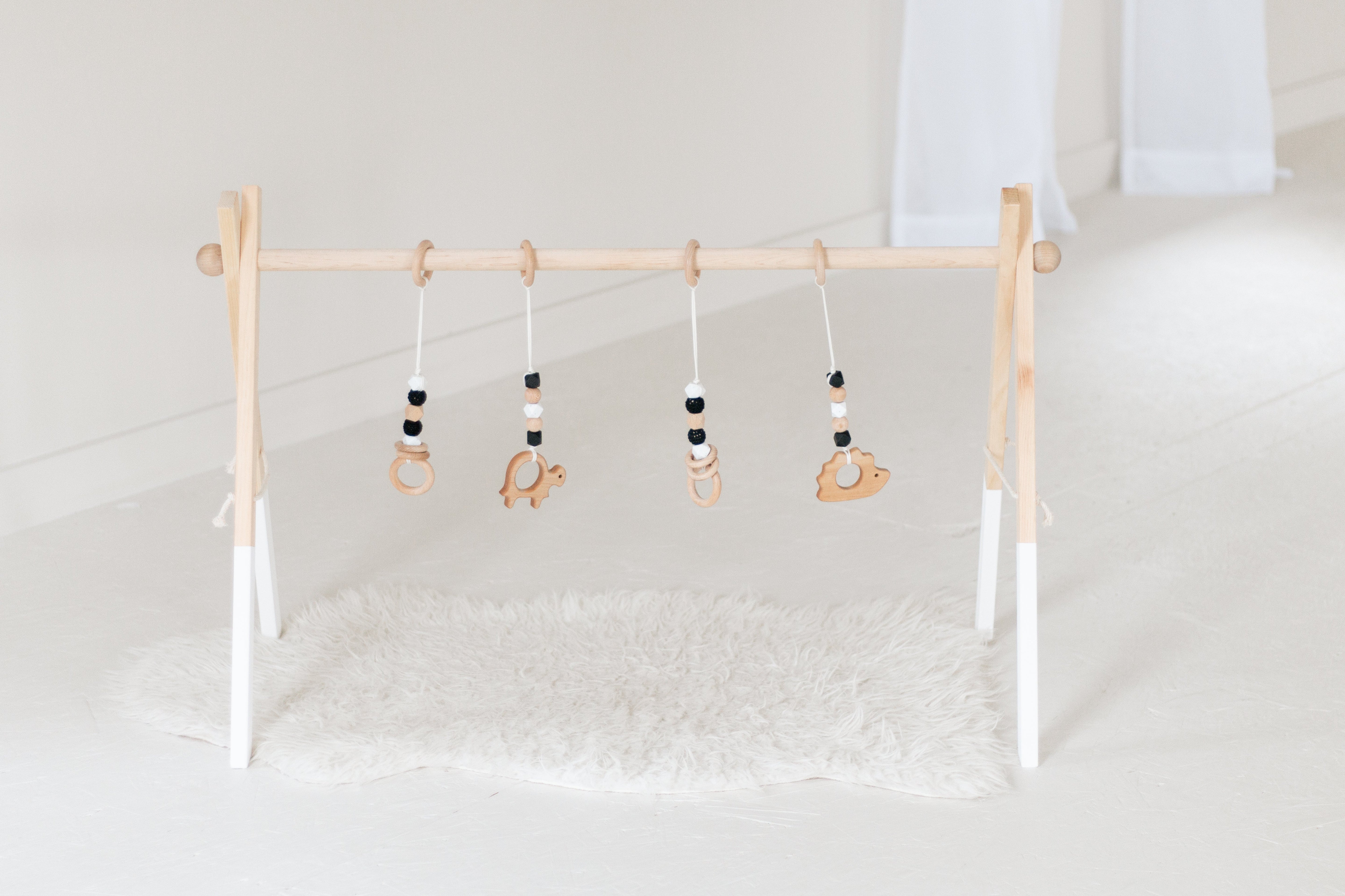 Twin Sized Gym/wooden Play Gym/baby Gym/wooden Baby Gym/