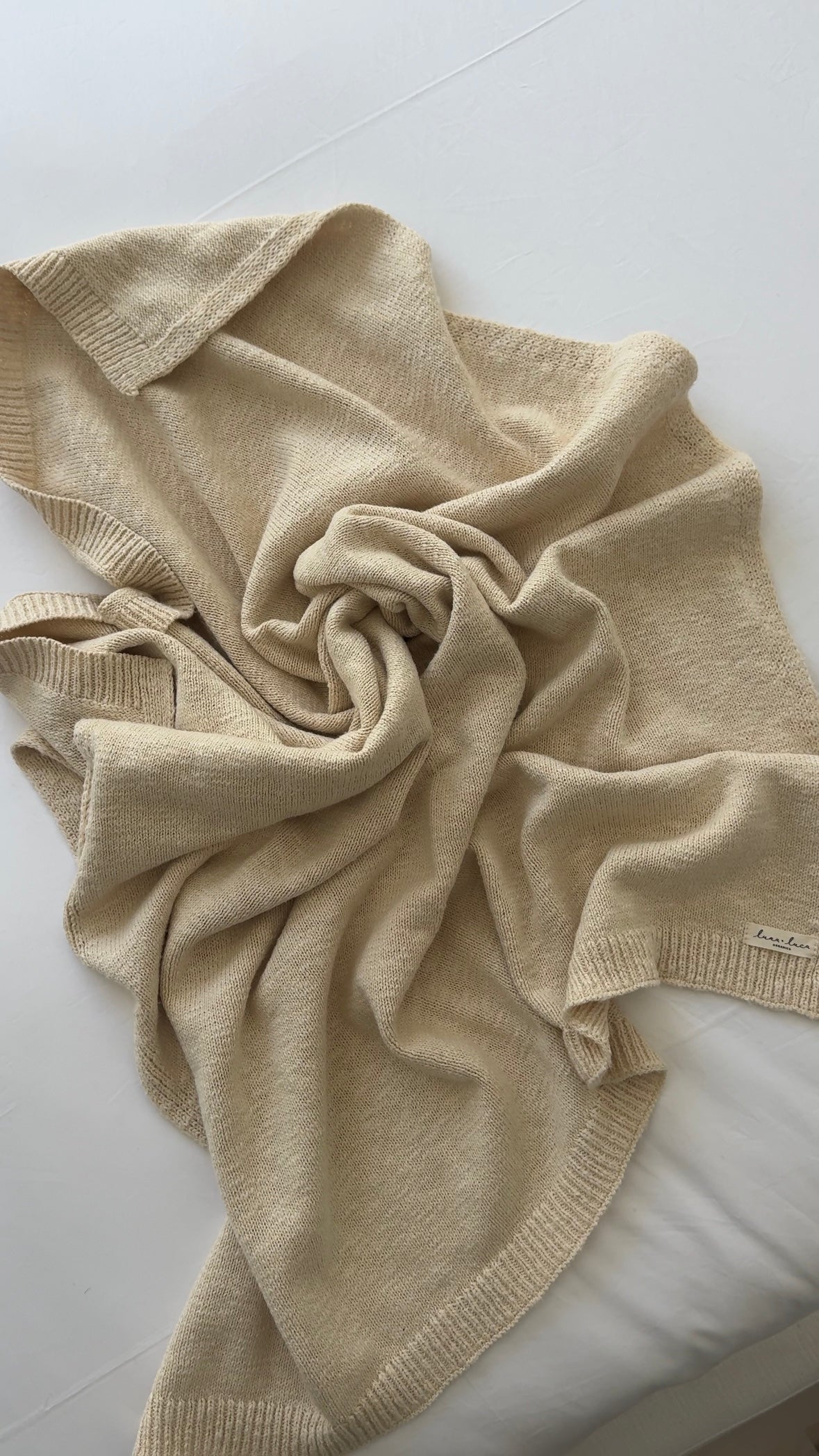 Classic Baby Blanket - French Cream
