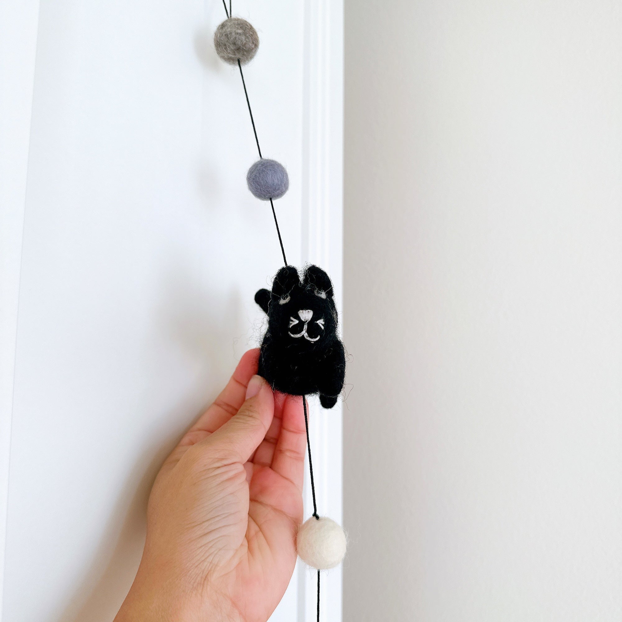 Felt Cat Garland