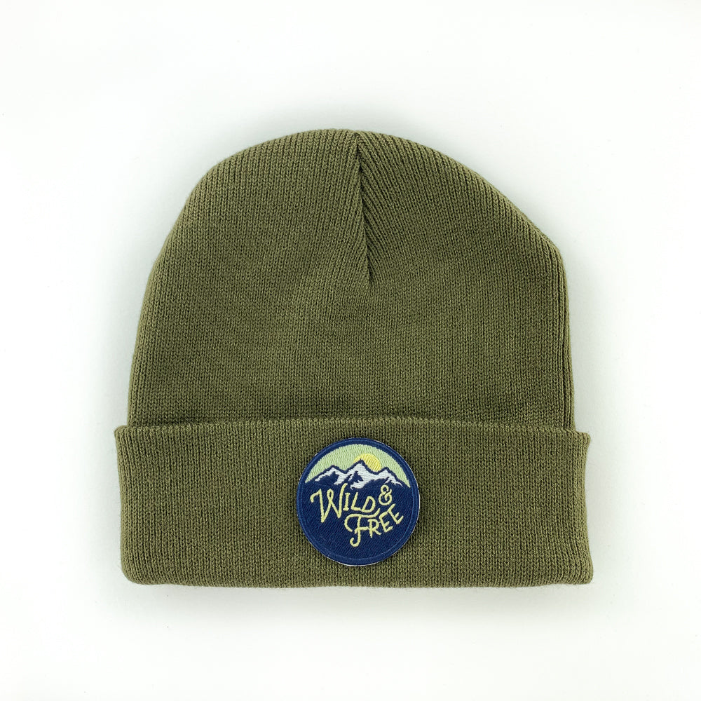 Wild & Free | Evergreen - Adult Beanie