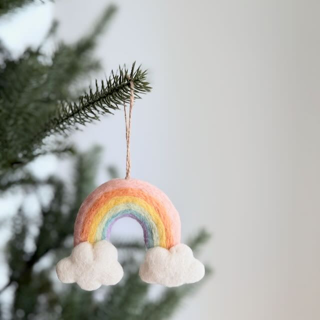 Felt Ornament - Rainbow