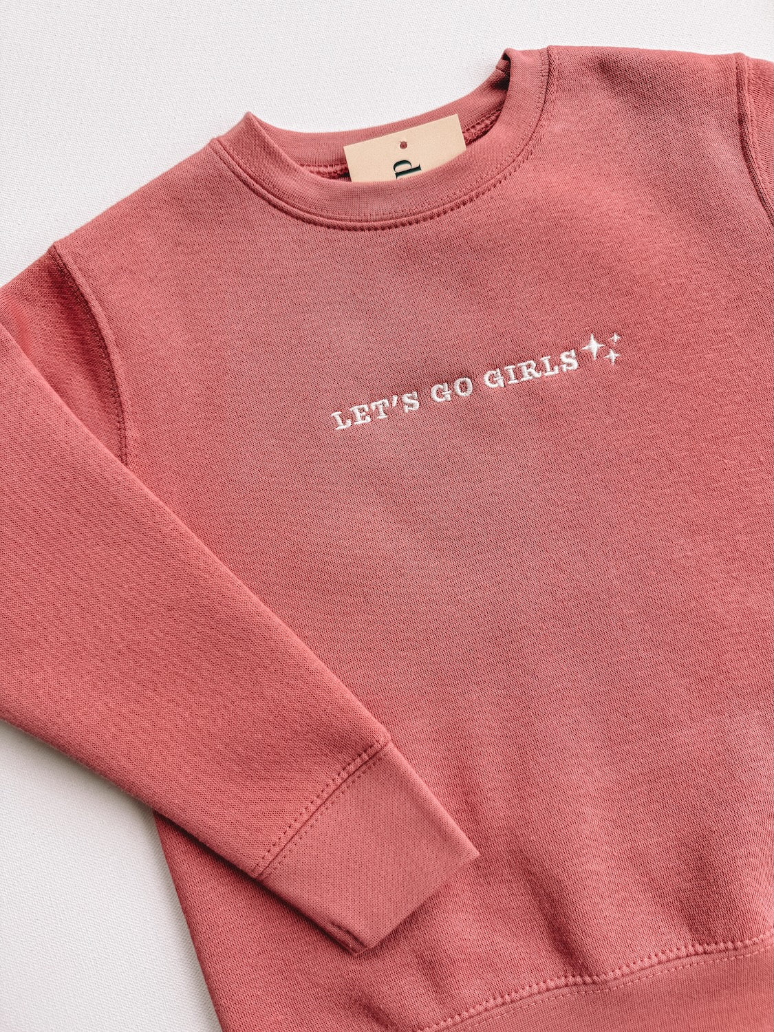 Custom Embroidered Sweatshirt Dress