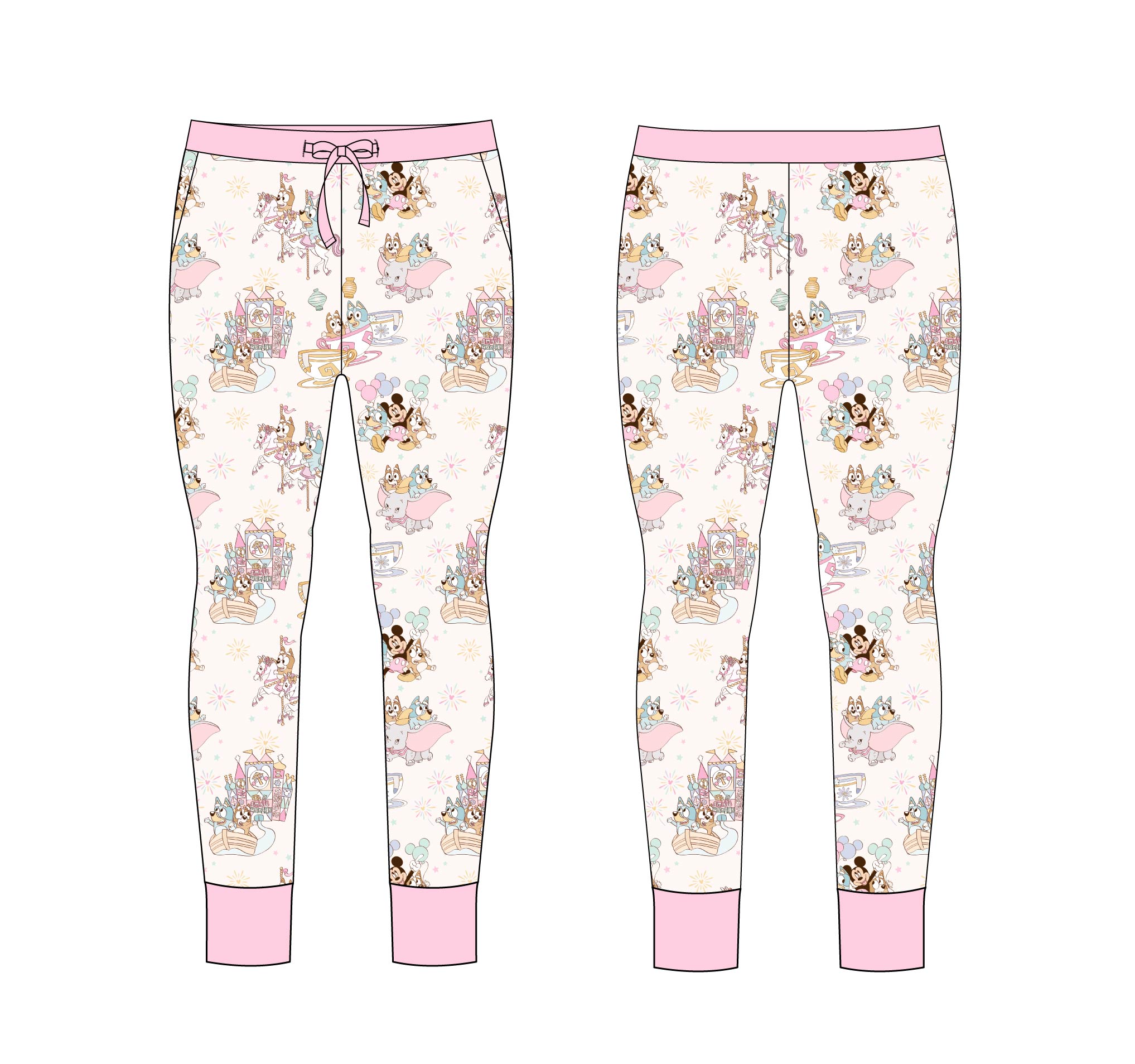 Pastel Park (cotton Candy) - Women's Jogger