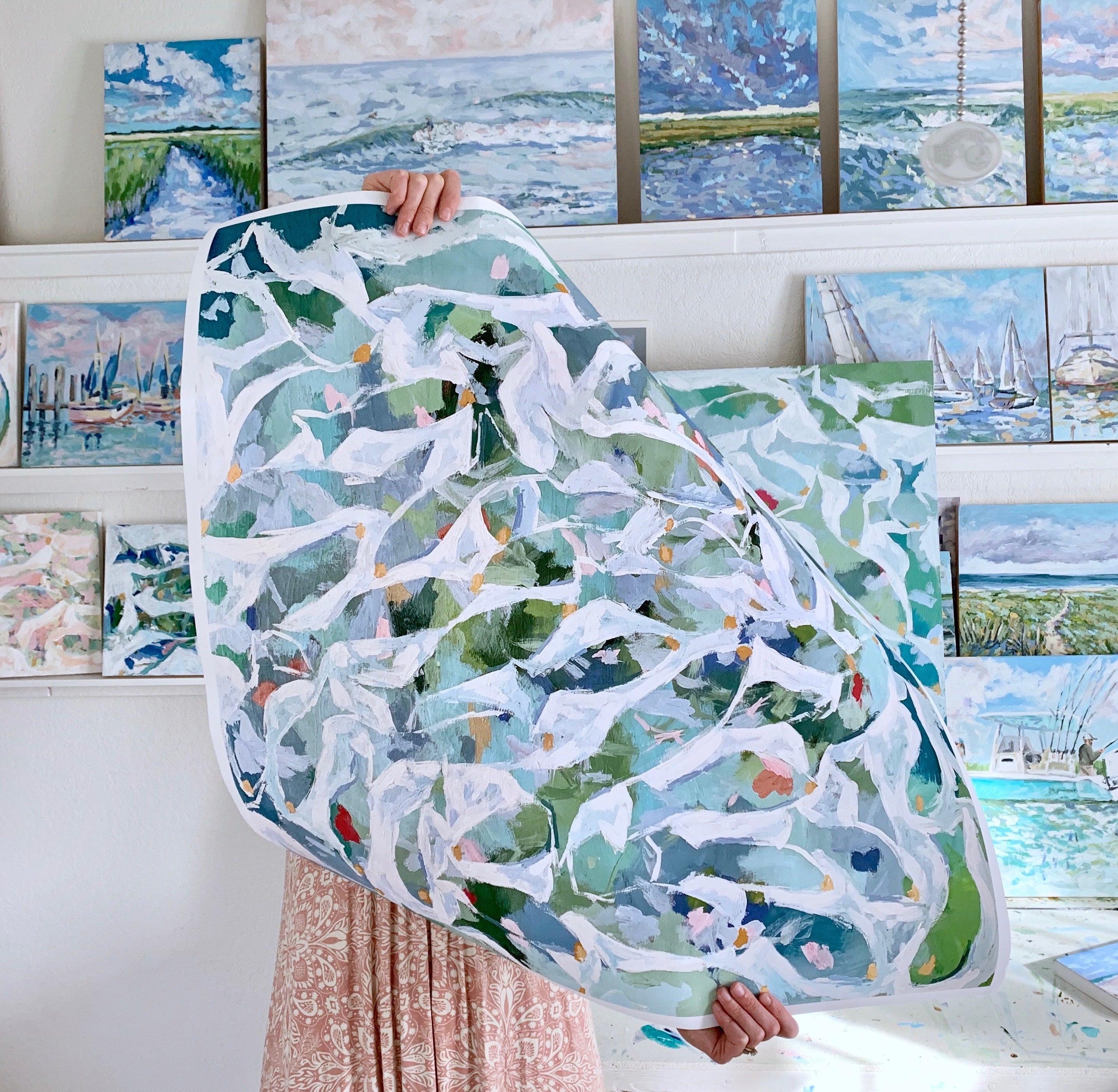 School Of Fish Print