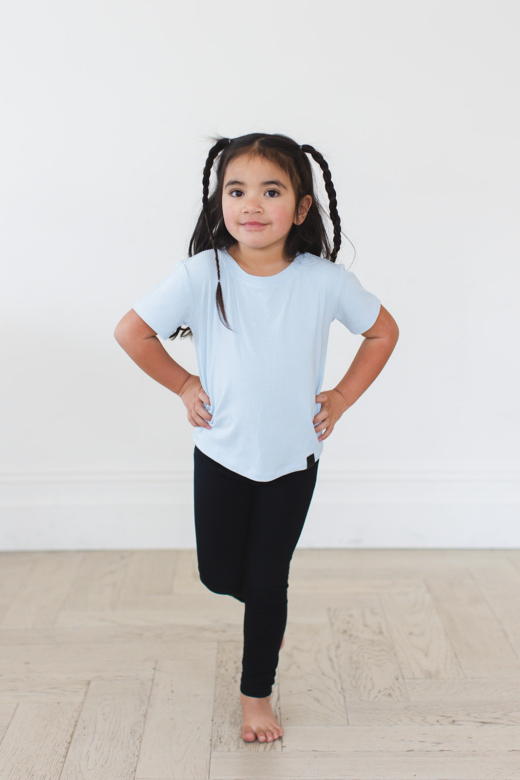Baby Blue (ribbed) - Everyday Tee