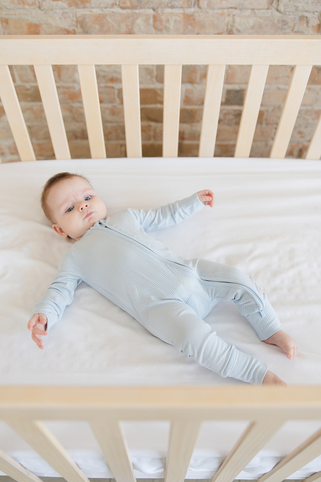 Baby Blue (ribbed) - Zippy