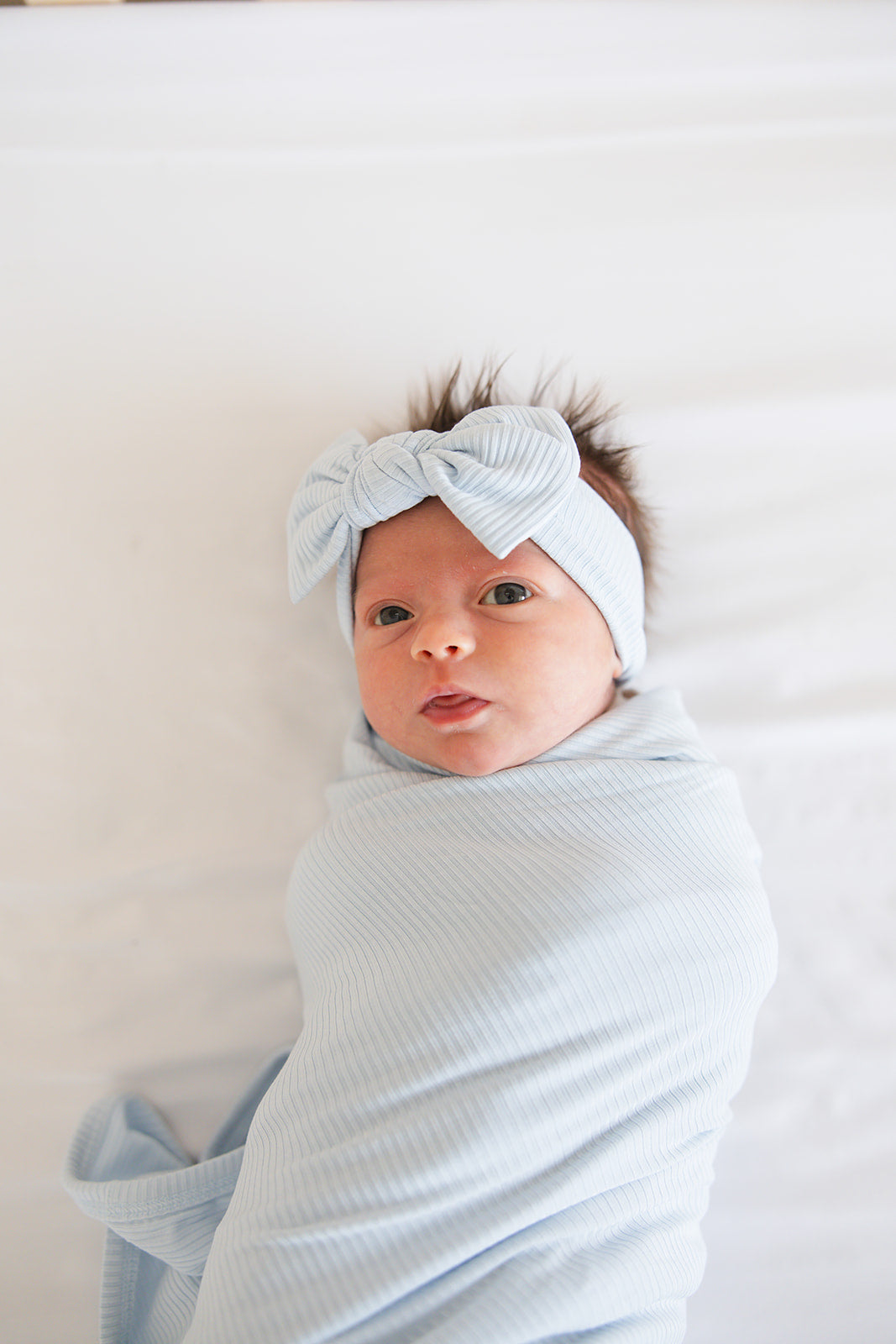 Baby Blue (ribbed) - Headband
