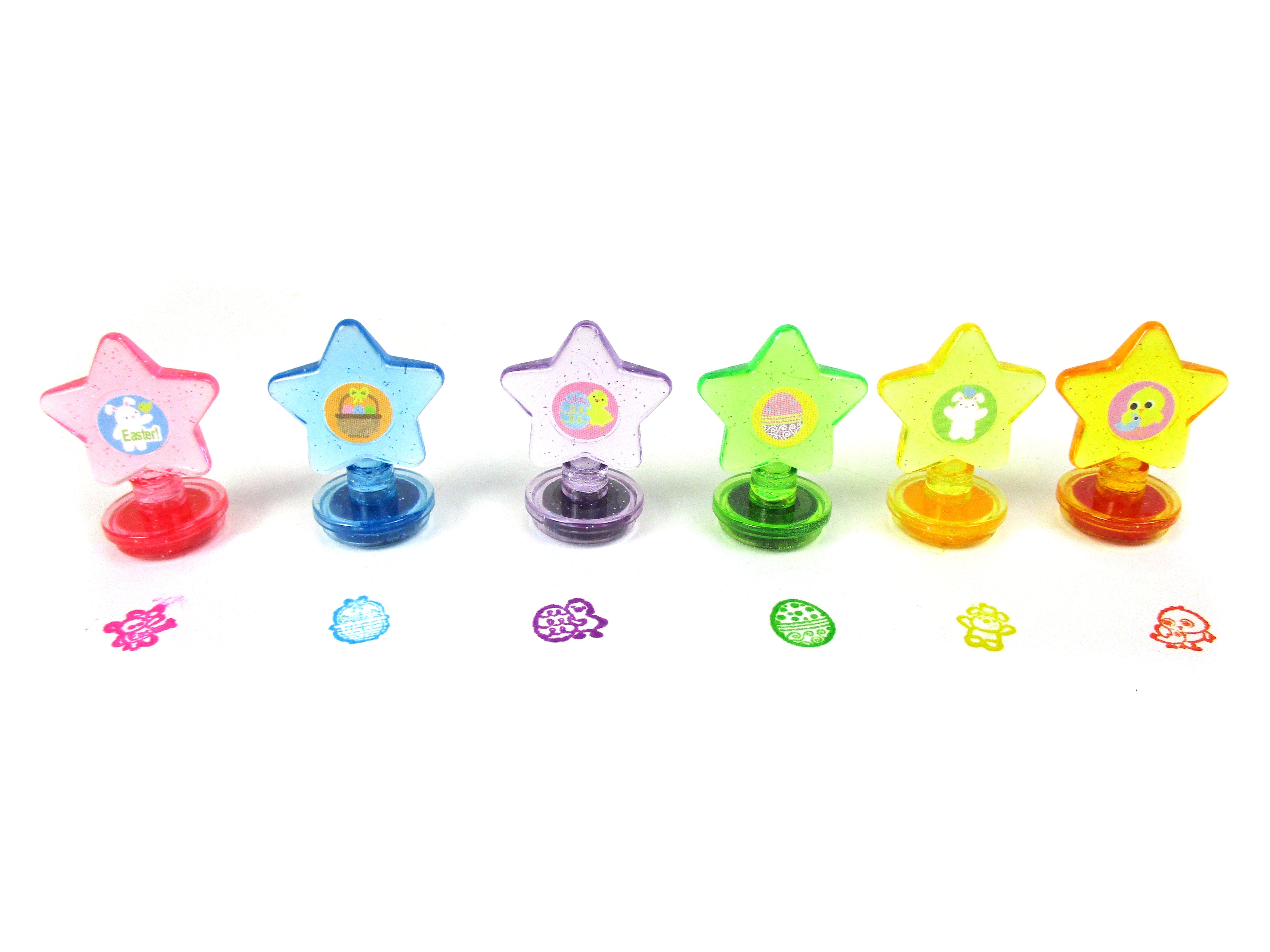 Easter Stackable Crayon With Stamper Topper