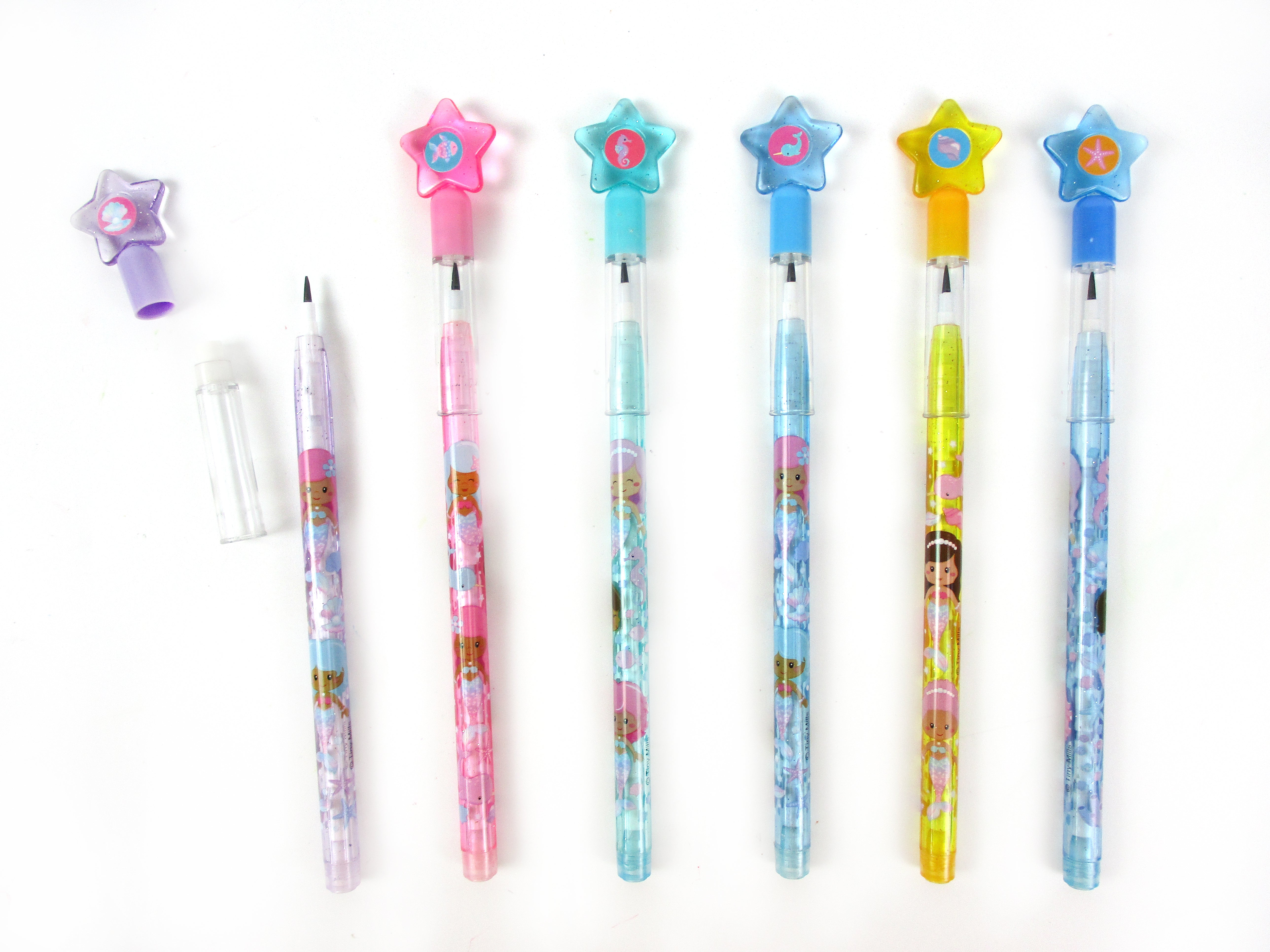 Rainbow Mermaid Multi Point Pencils