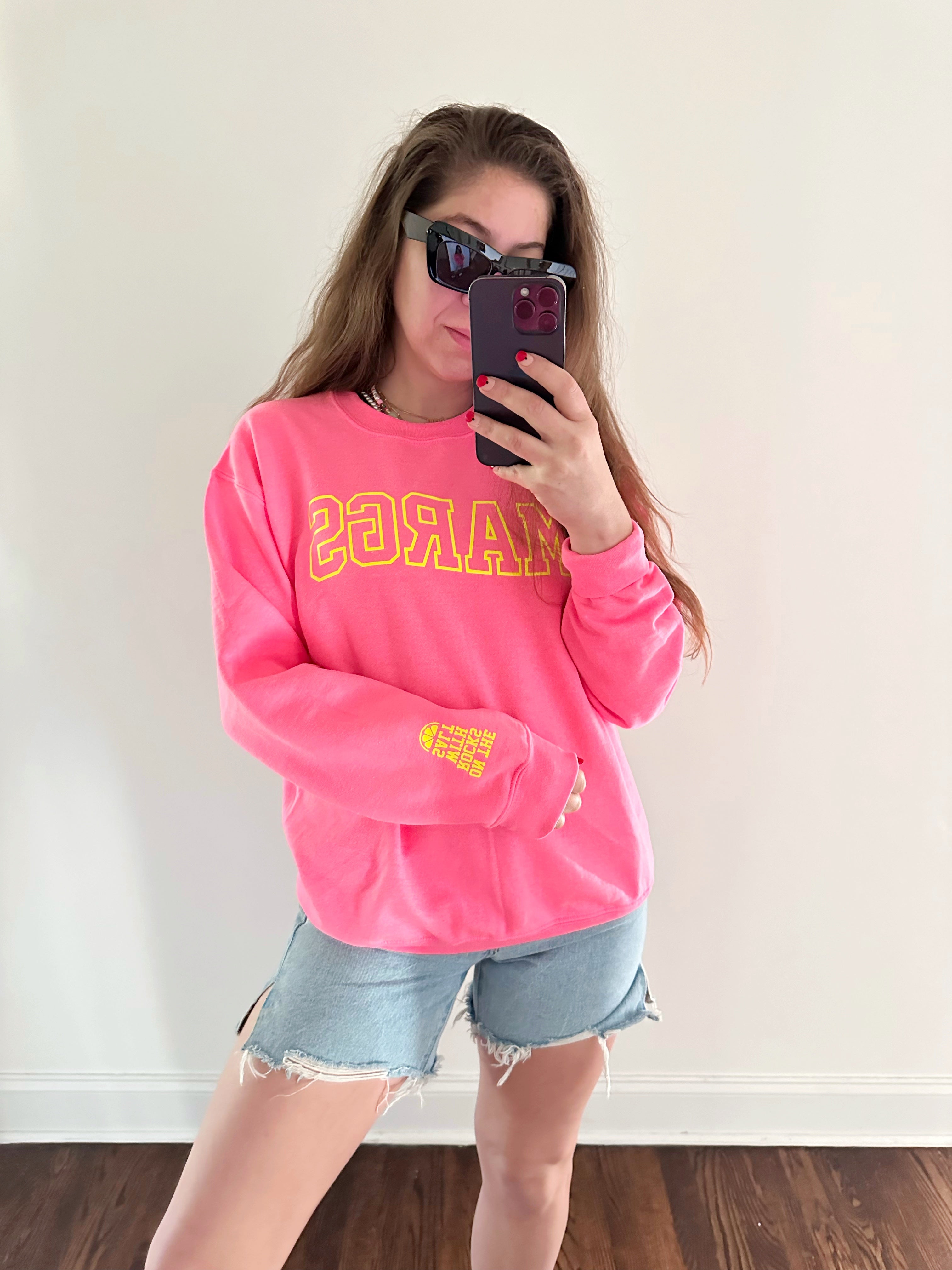 Margs ♡ Printed Sweatshirt ♡ Select Your Cuff