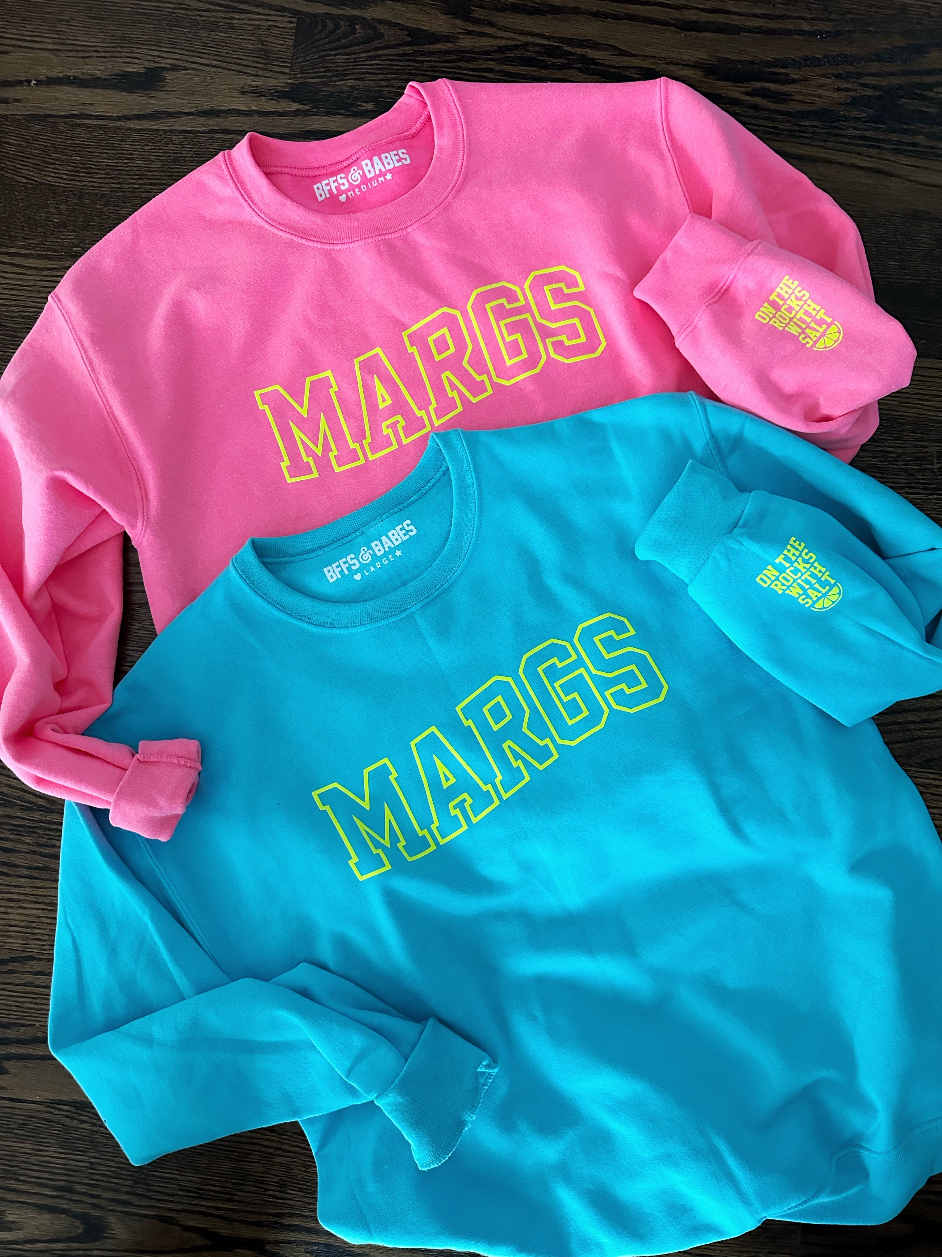 Margs ♡ Printed Sweatshirt ♡ Select Your Cuff