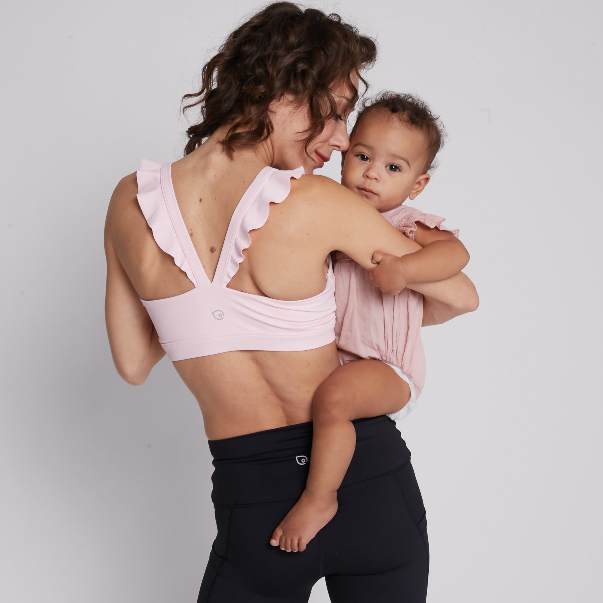 Madison - Medium Support Nursing Sport Bra (blush Pink)