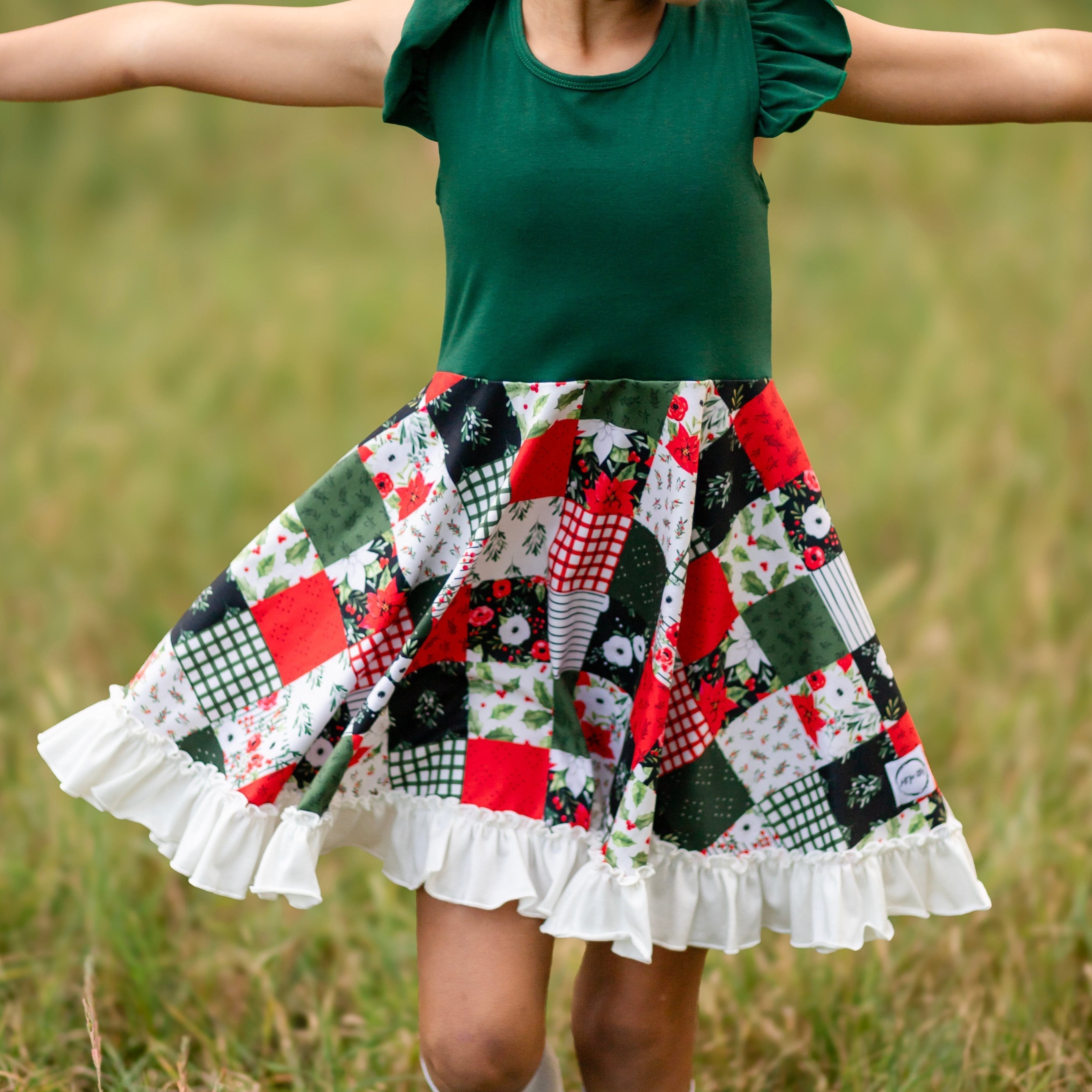 Quilt Twirl Dress