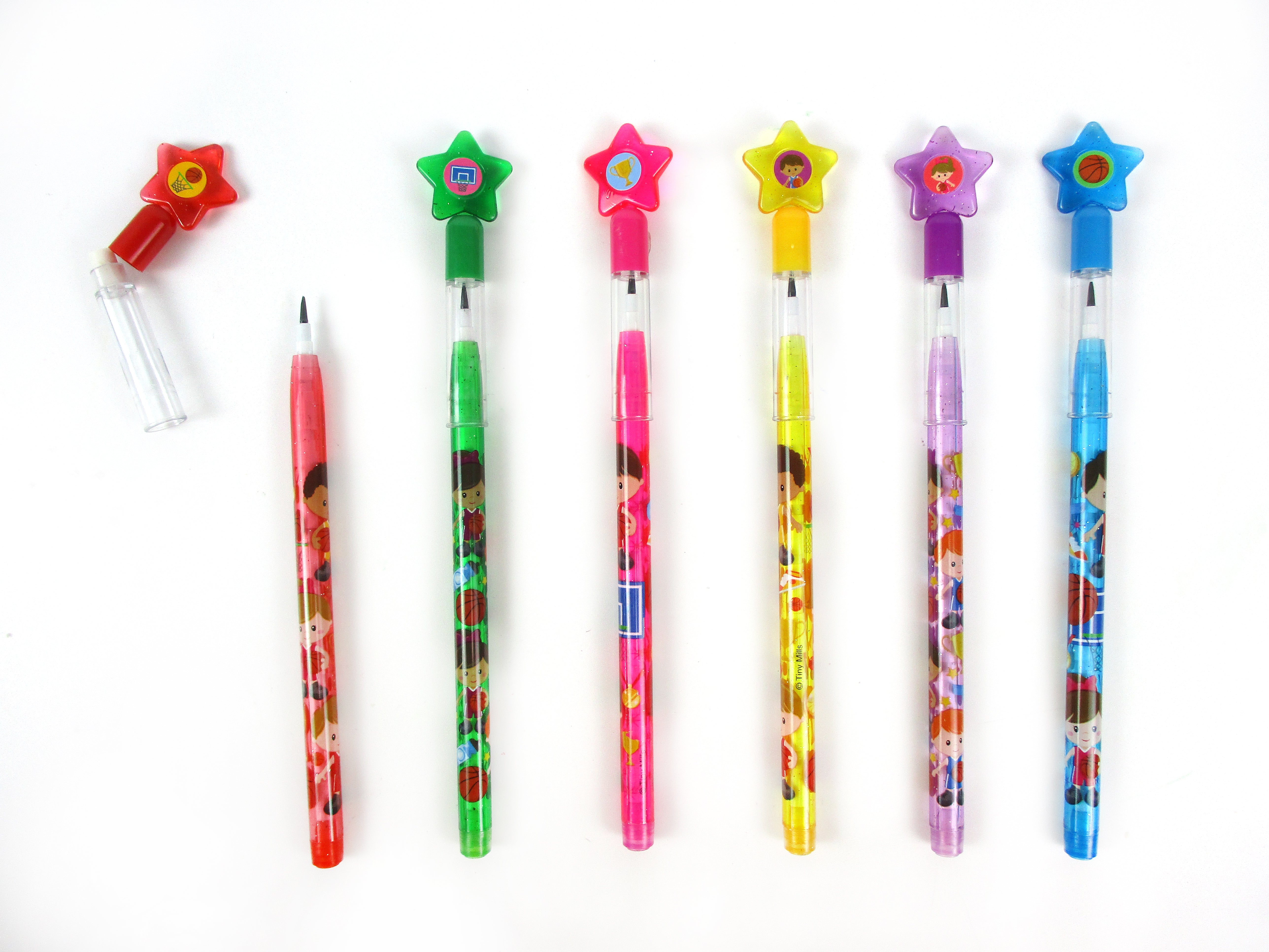 Basketball Multi Point Pencils