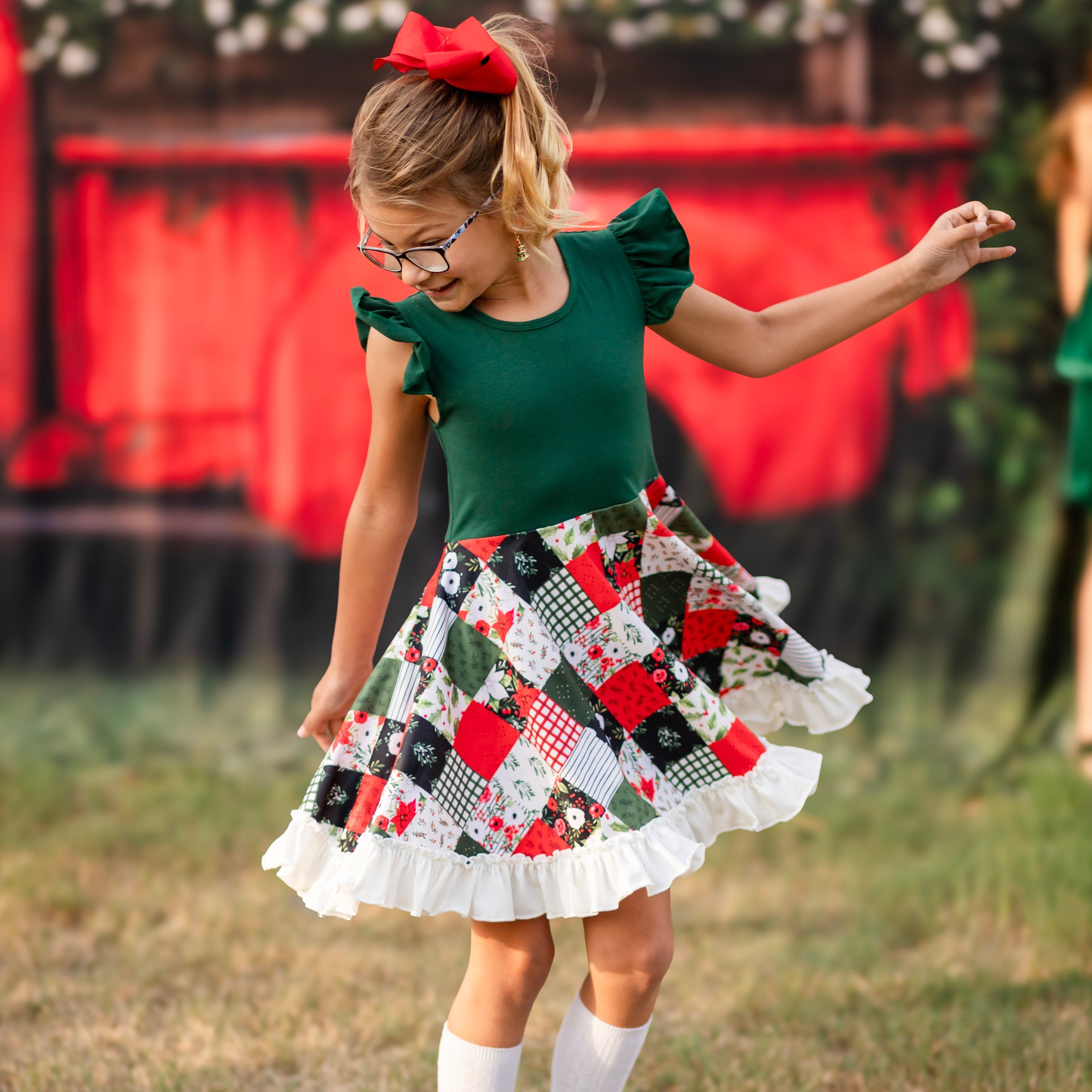 Quilt Twirl Dress