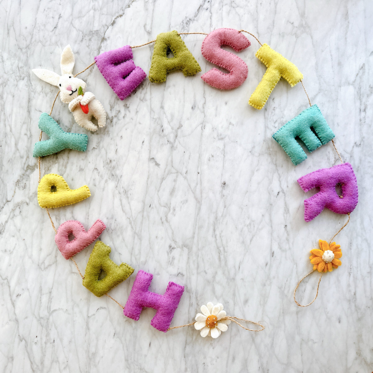 Felt Garland - Happy Easter