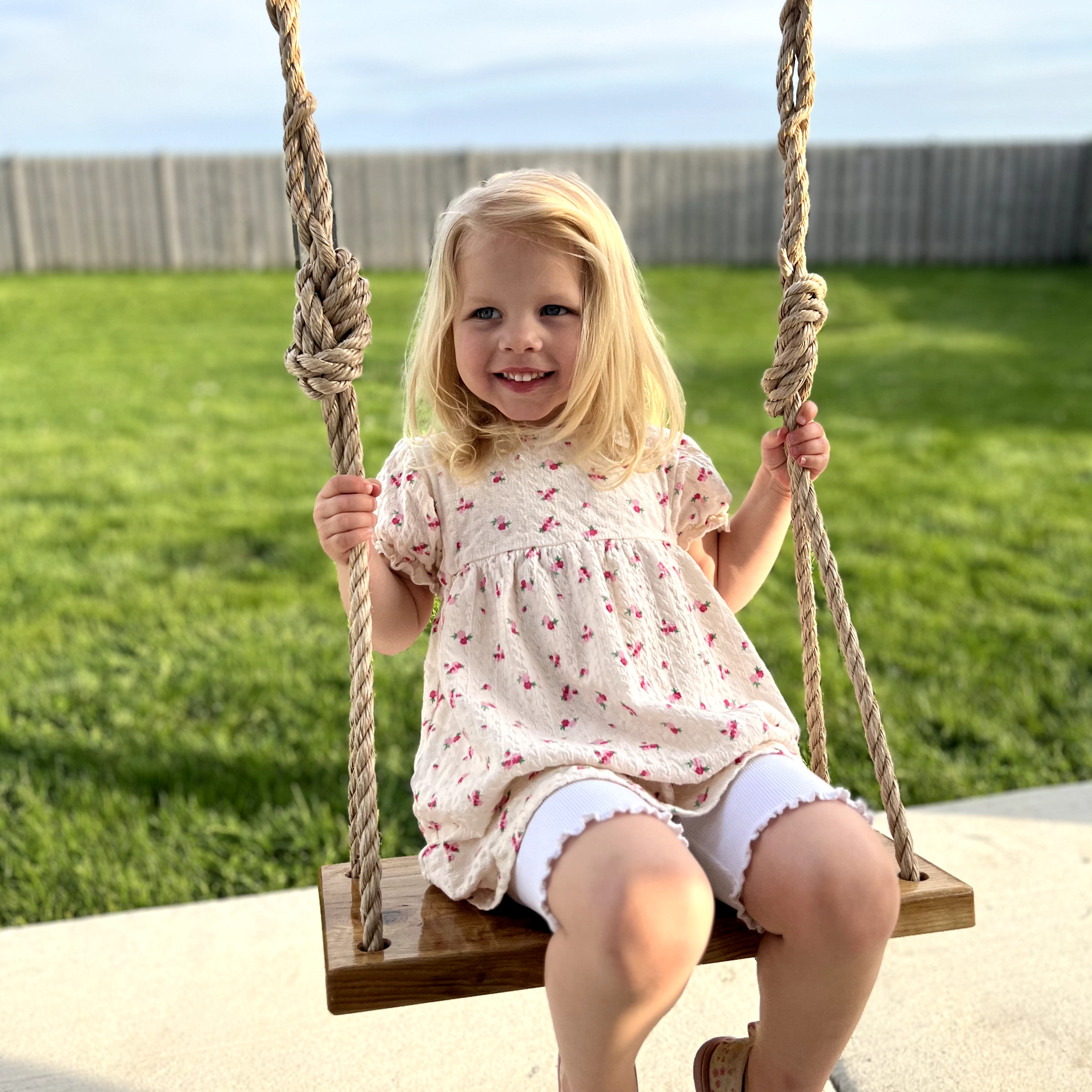 Final Chance – Walnut Wood Bench Tree Swing (discontinued)
