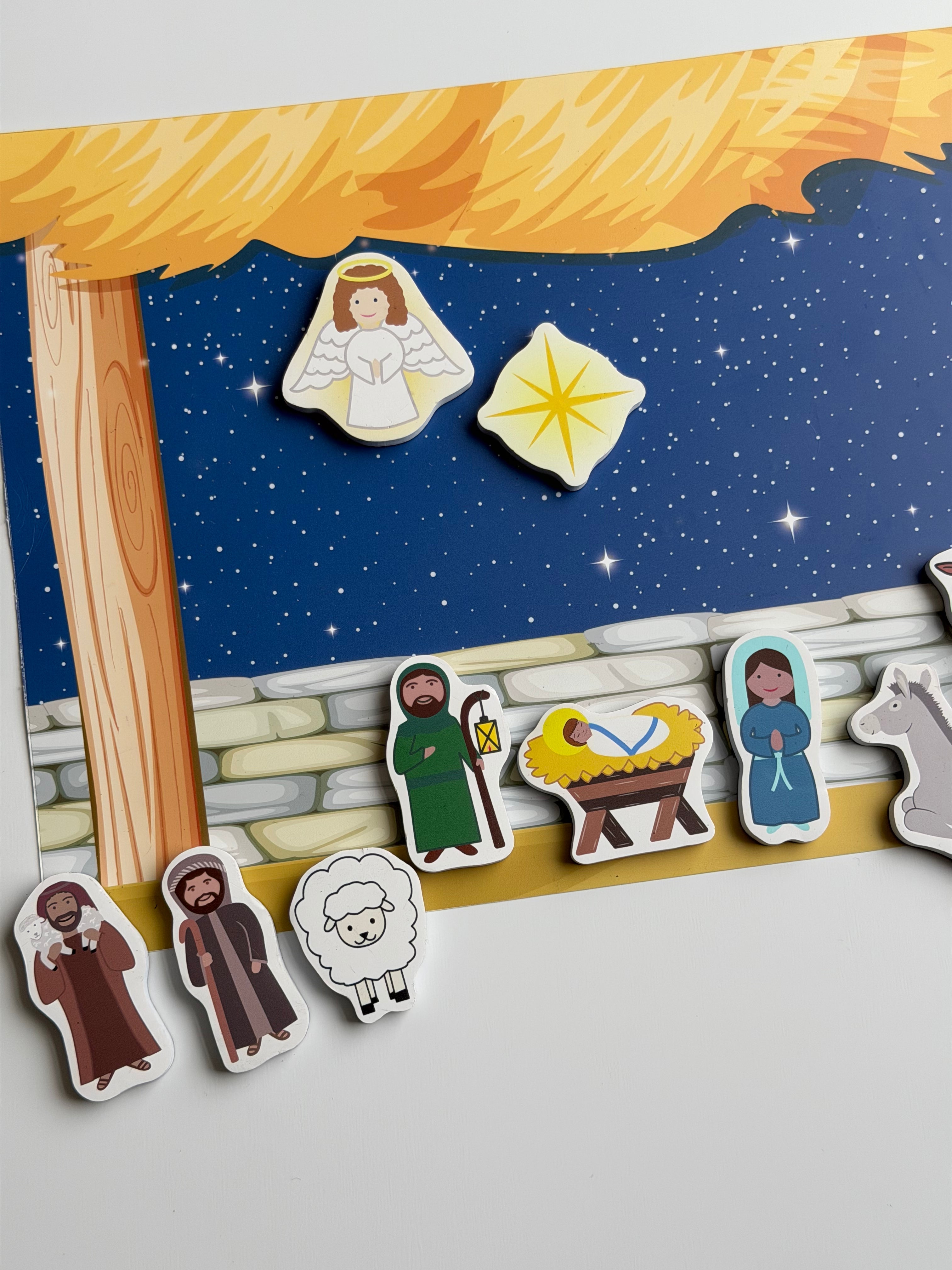 Nativity Magnet Set