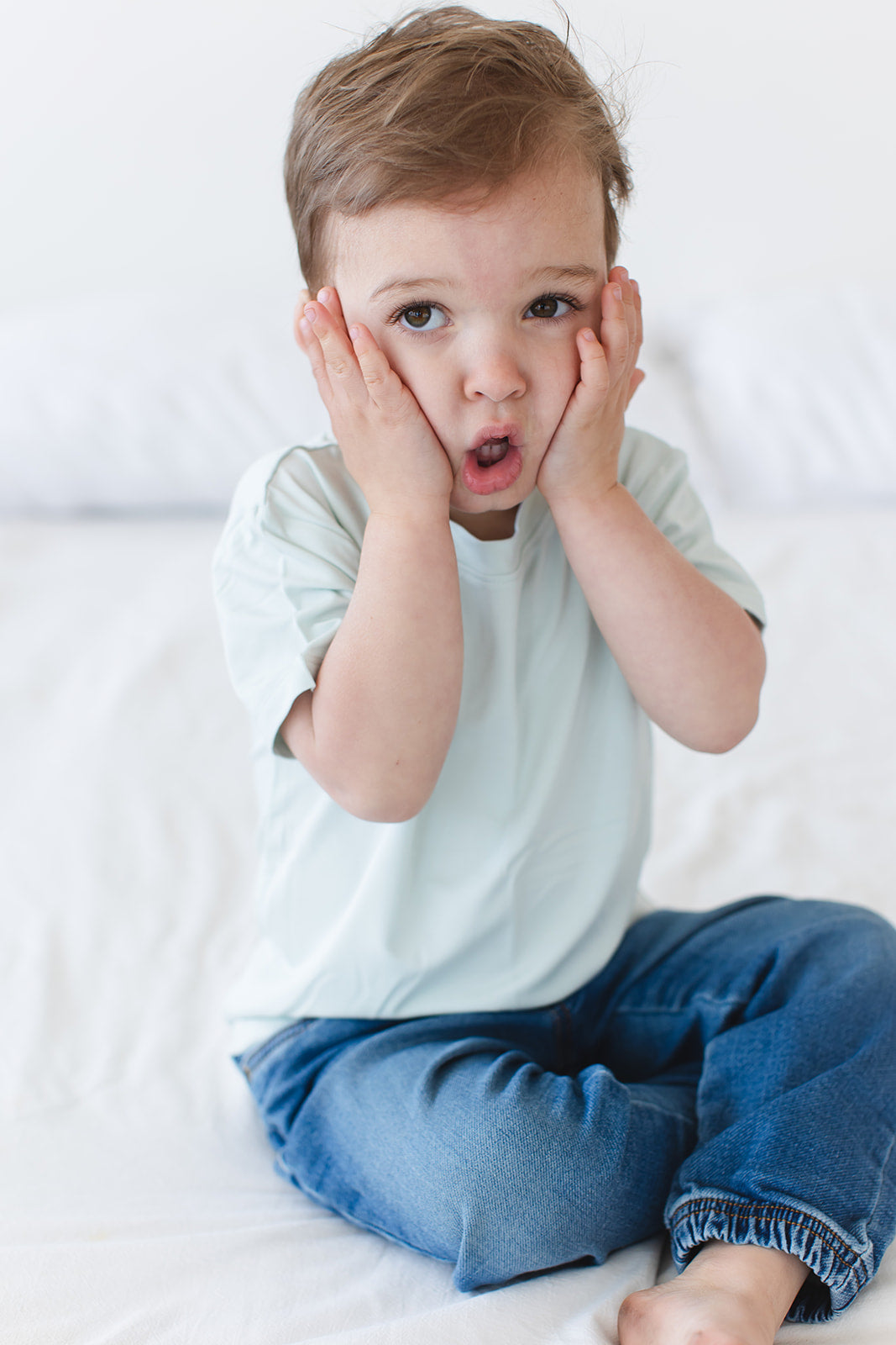 Juliet (solid Mint) - Everyday Tee