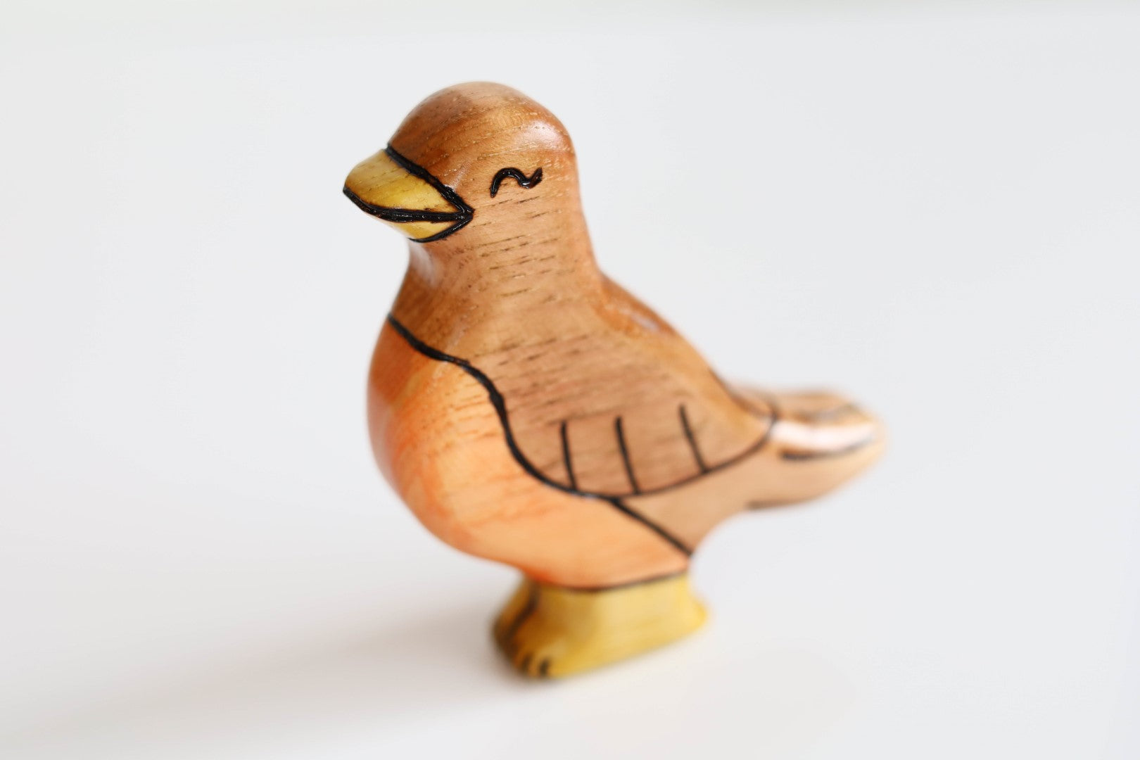 Wooden Robin Bird Toy