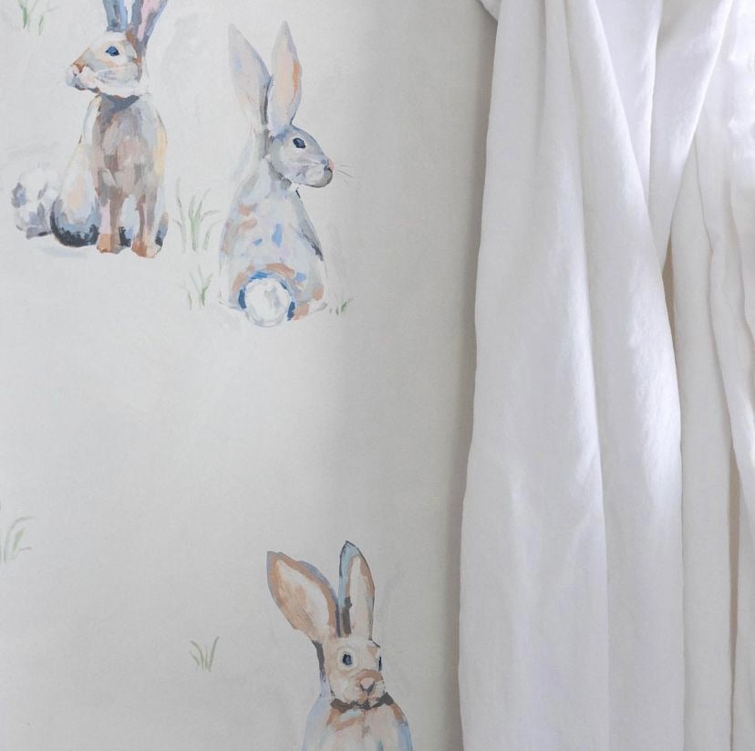 Bunnies For Charlotte Wallpaper