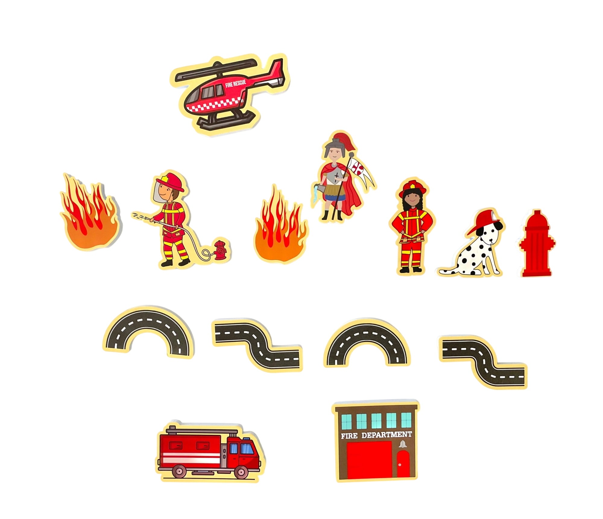 St. Florian's Firefighter Bath Toy Set