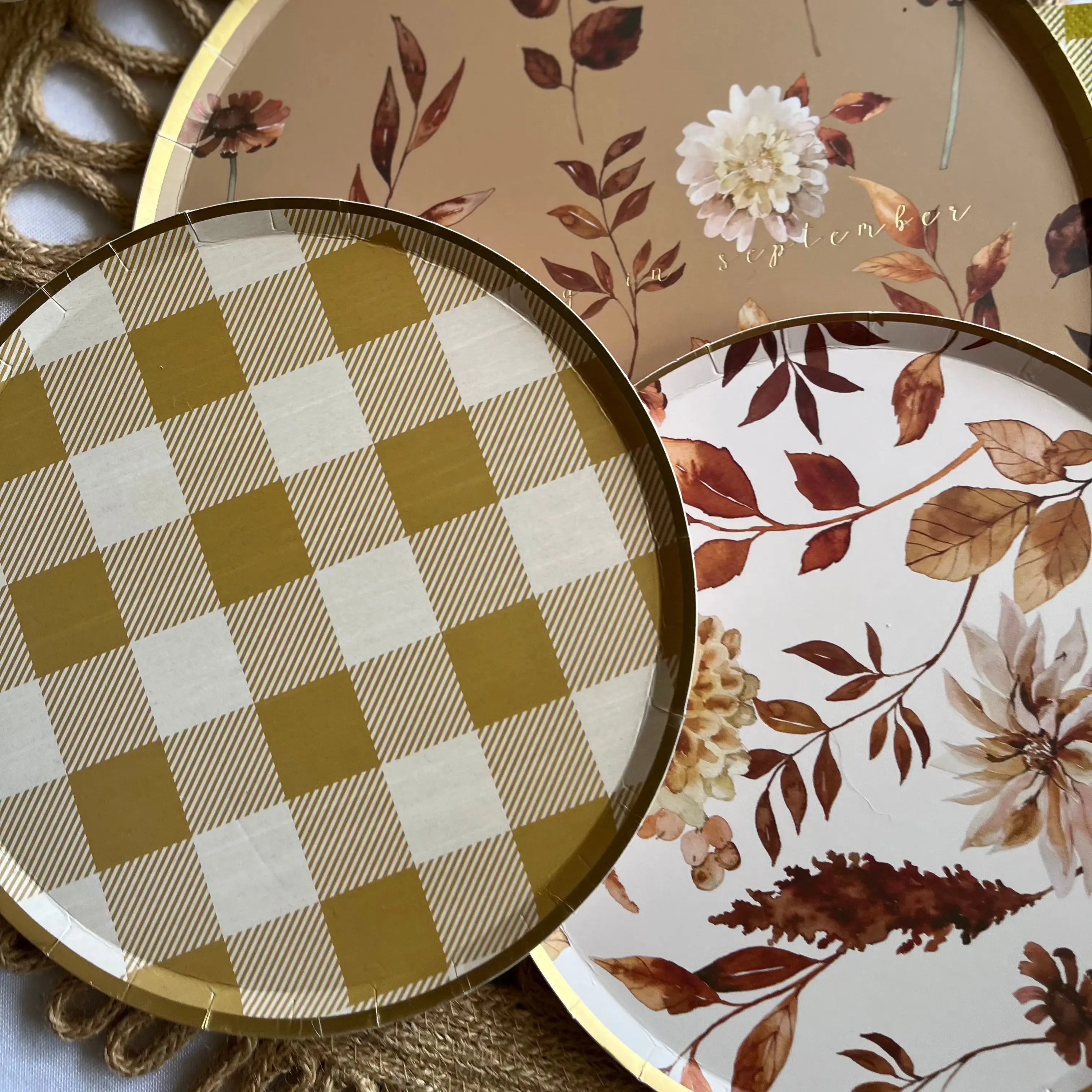 Fall Large Plate