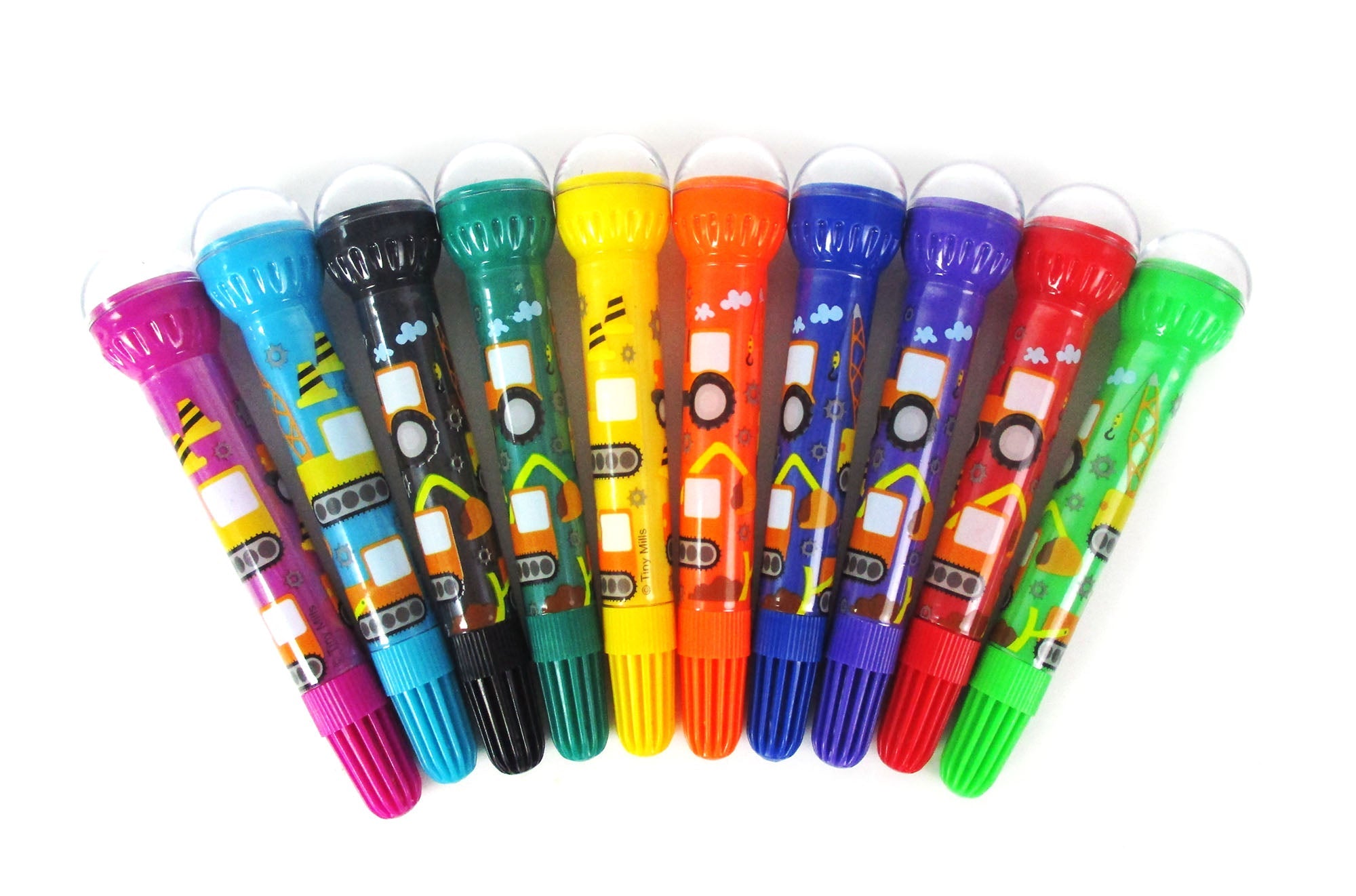 Construction Stamp Marker Set - Set Of 10