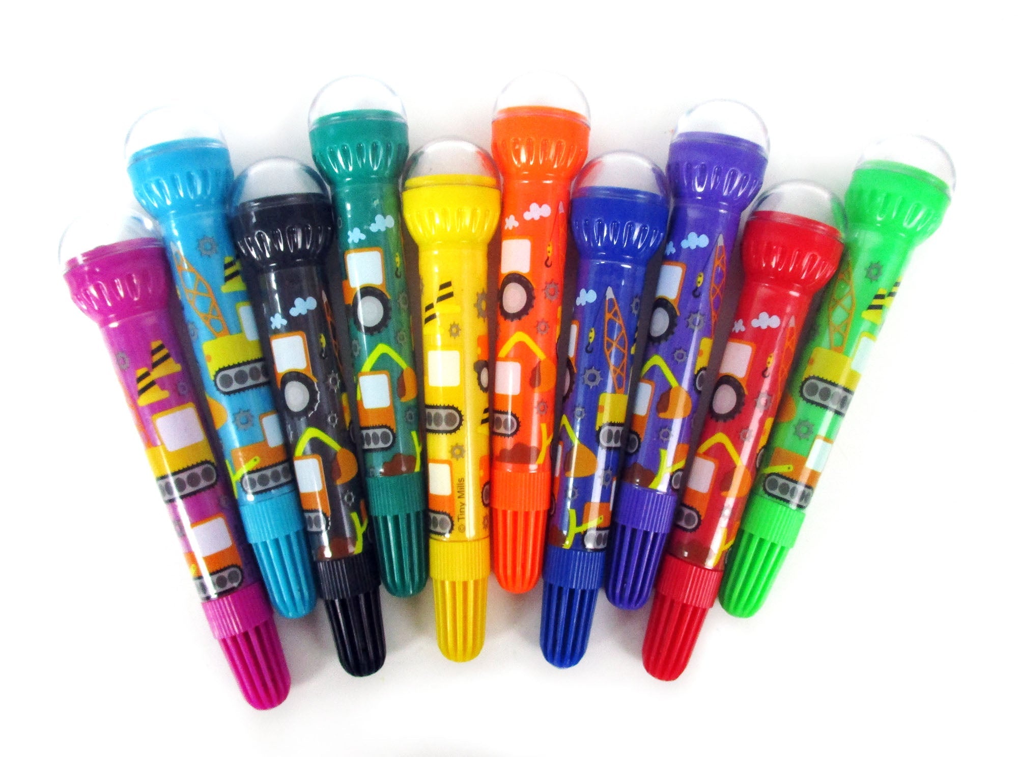 Construction Stamp Marker Set - Set Of 10