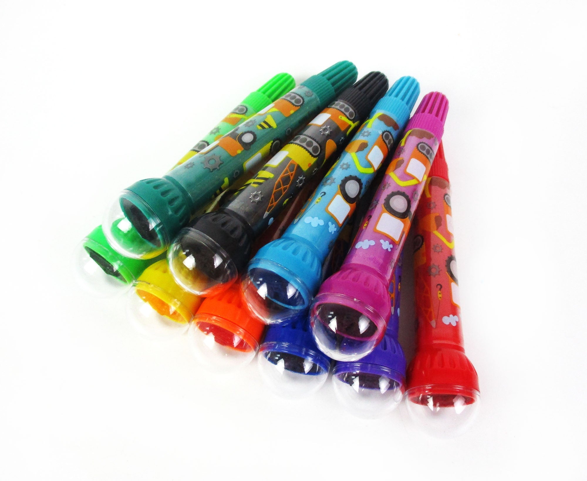 Construction Stamp Marker Set - Set Of 10
