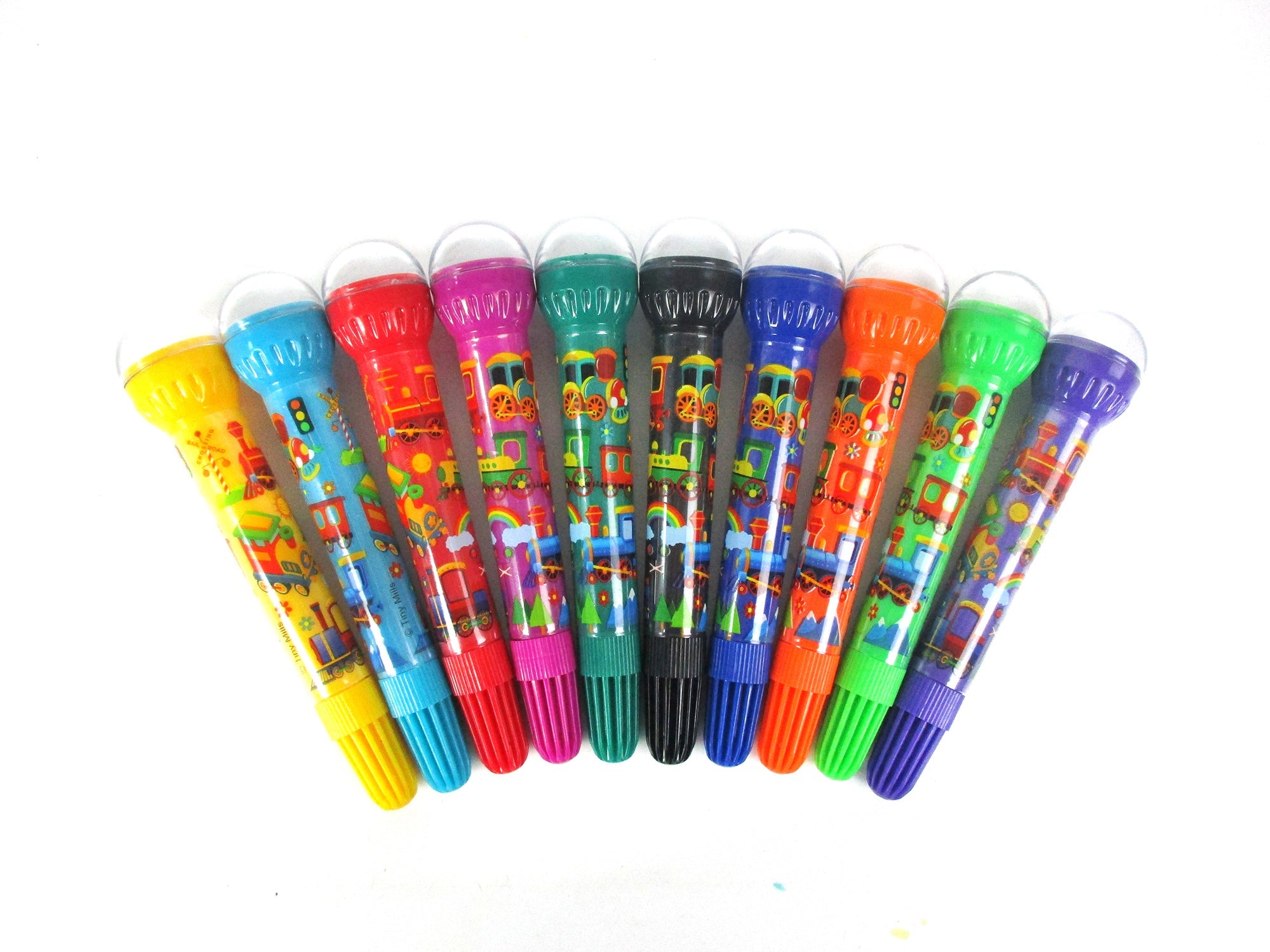 Train Stamp Marker Set - Set Of 10