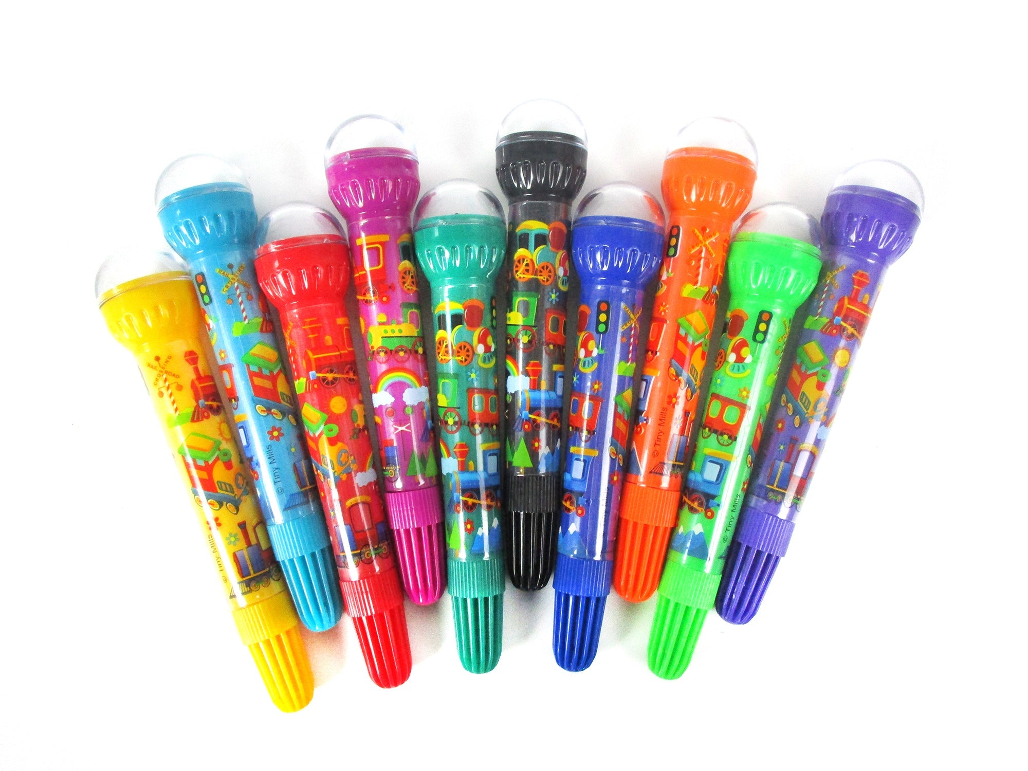 Train Stamp Marker Set - Set Of 10