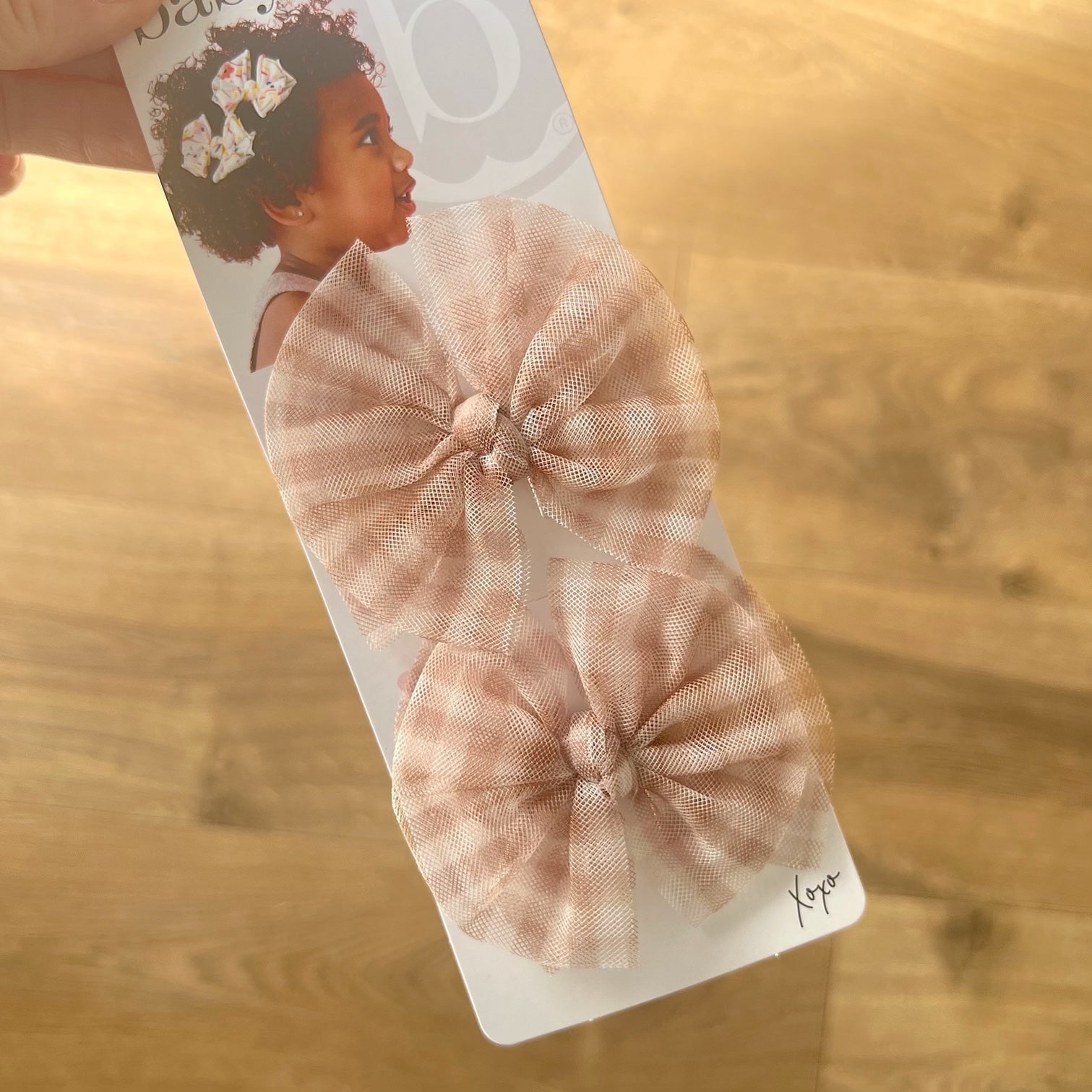 2pk Tulle Baby Fab® Clips