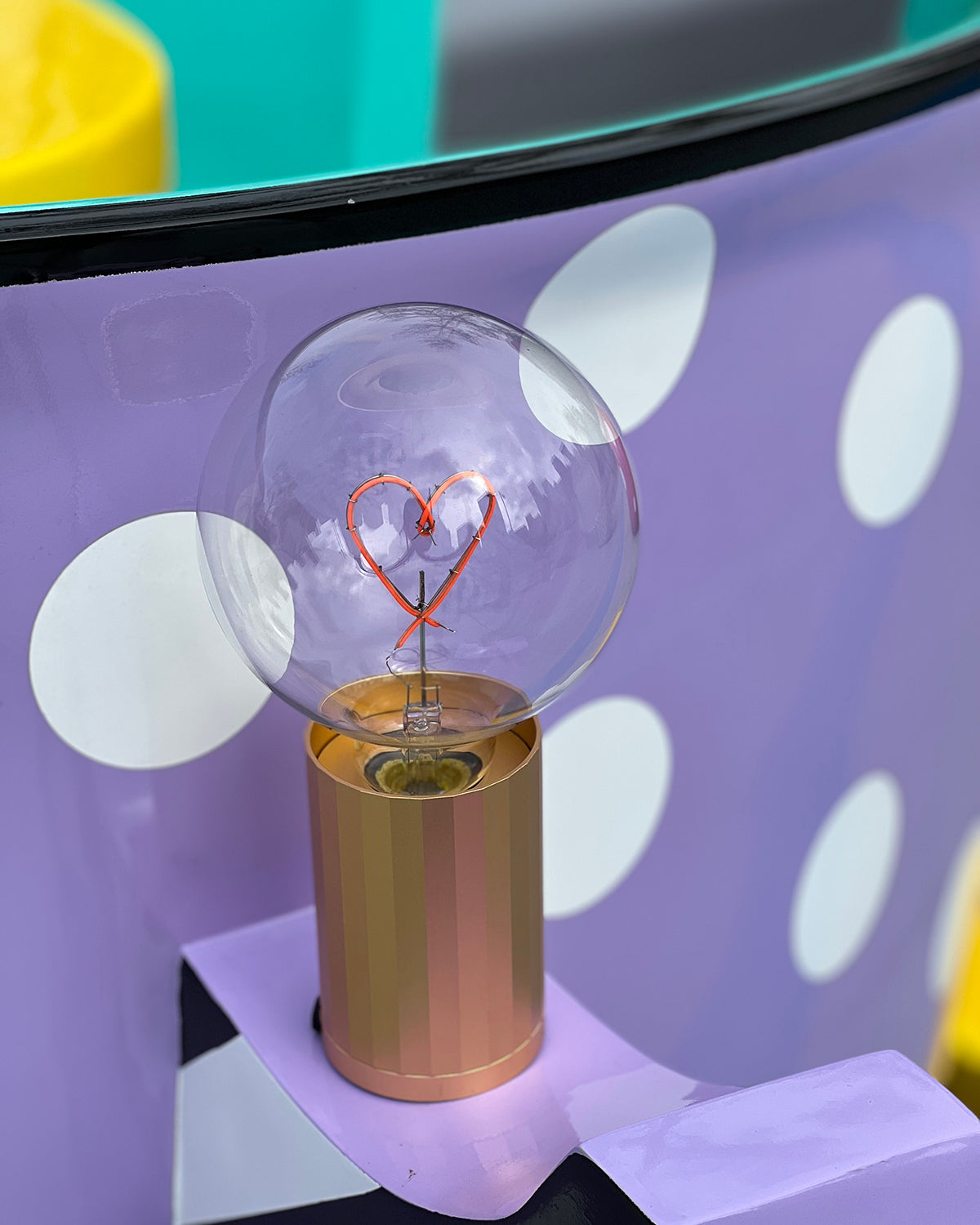 Mitb Base Table Lamp Portable Gold