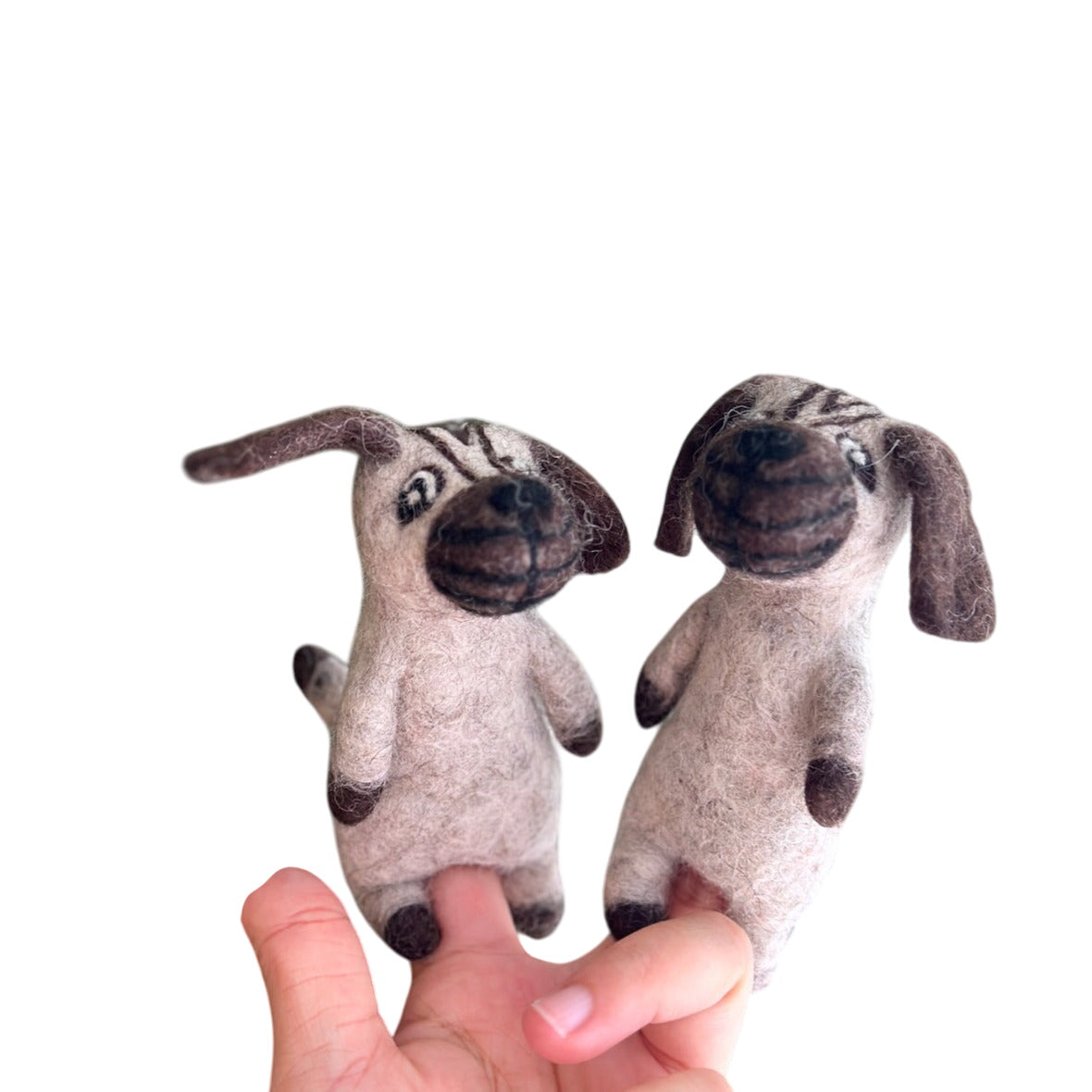 Pug Finger Puppet