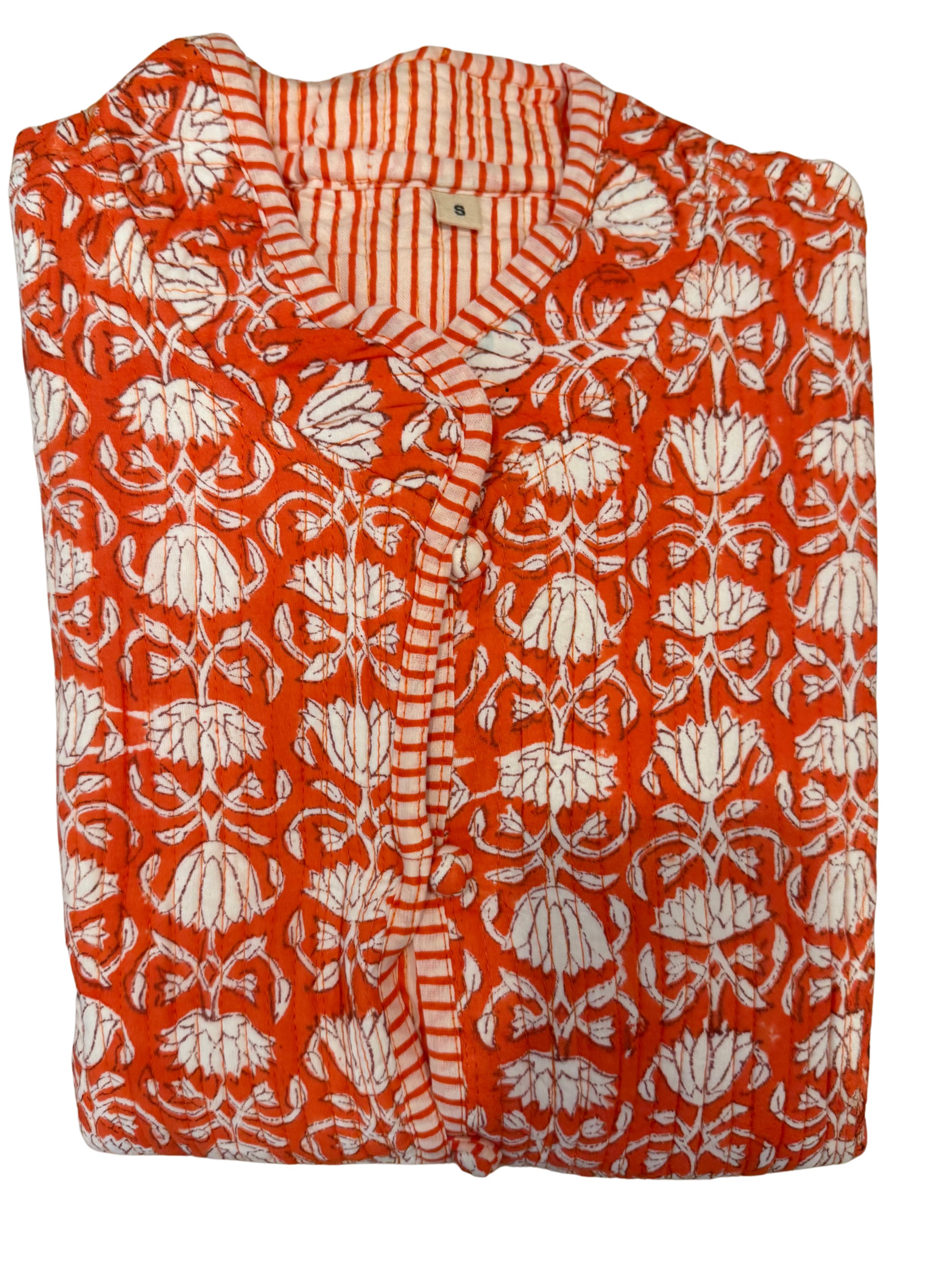 The Charlotte Jacket In Orange Marigold